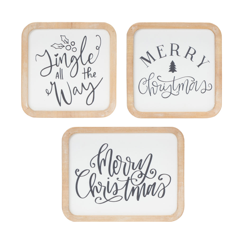 Holiday-Sentiment-Plaque-(Set-of-12)-Wall-Art