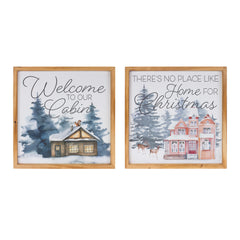 Welcome-Home-Holiday-Wall-Art-(Set-of-2)-Wall-Art