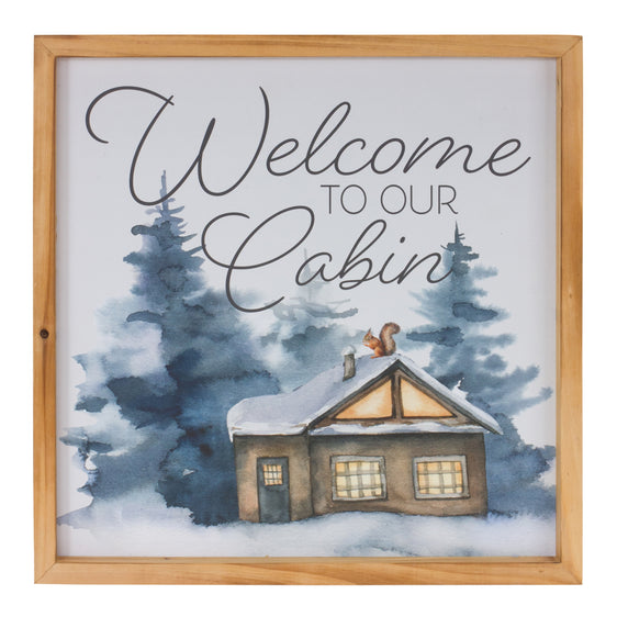 Welcome Home Holiday Wall Art, Set of 2