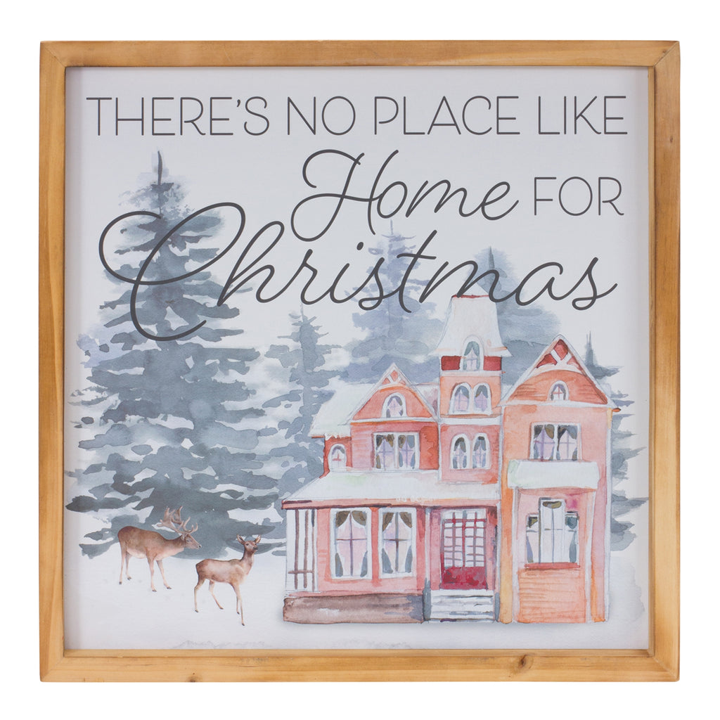 Welcome Home Holiday Wall Art (Set of 2)