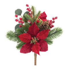 Poinsettia-Pine-Bush-(Set-of-2)-Faux-Florals