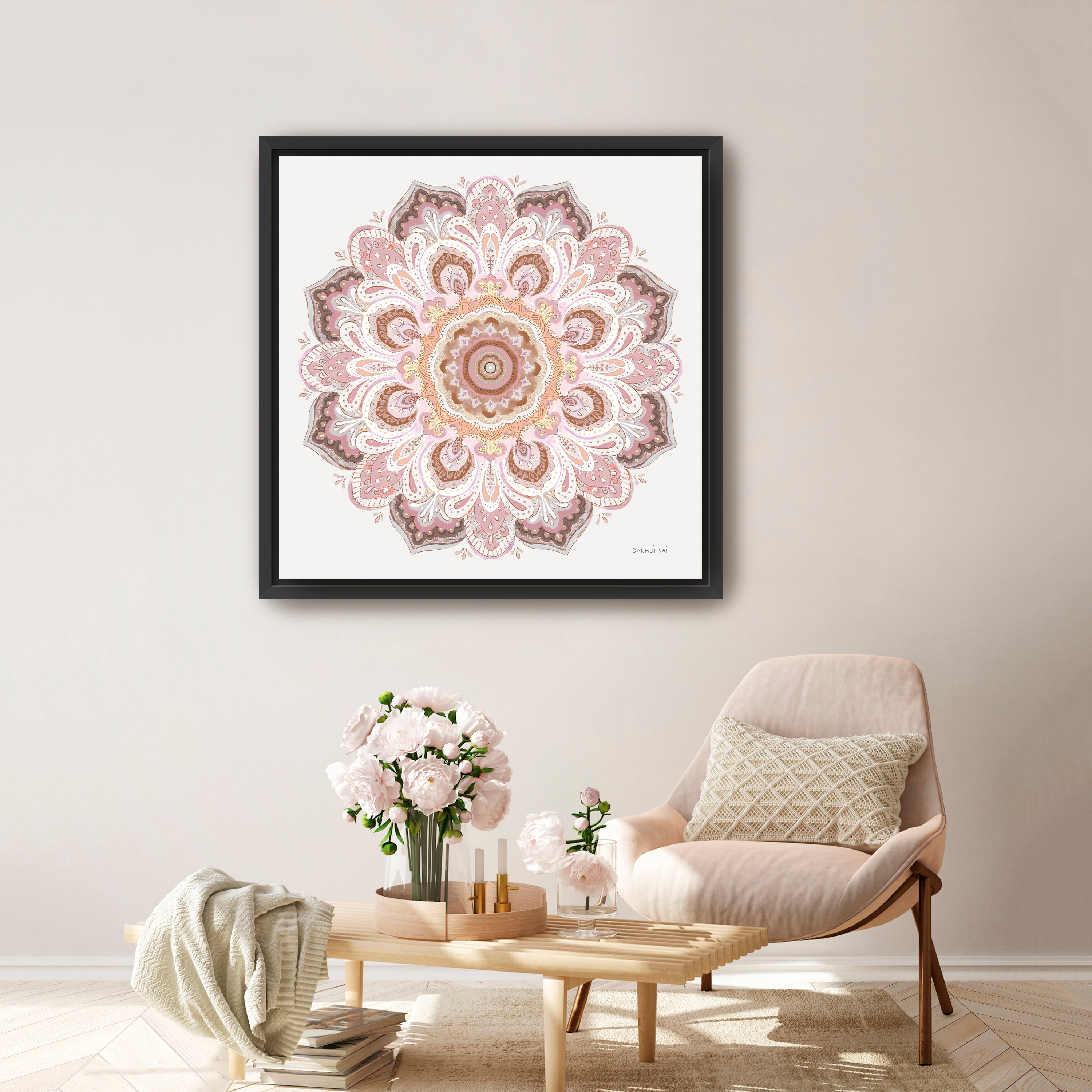 Goa Mandala II Canvas Giclee