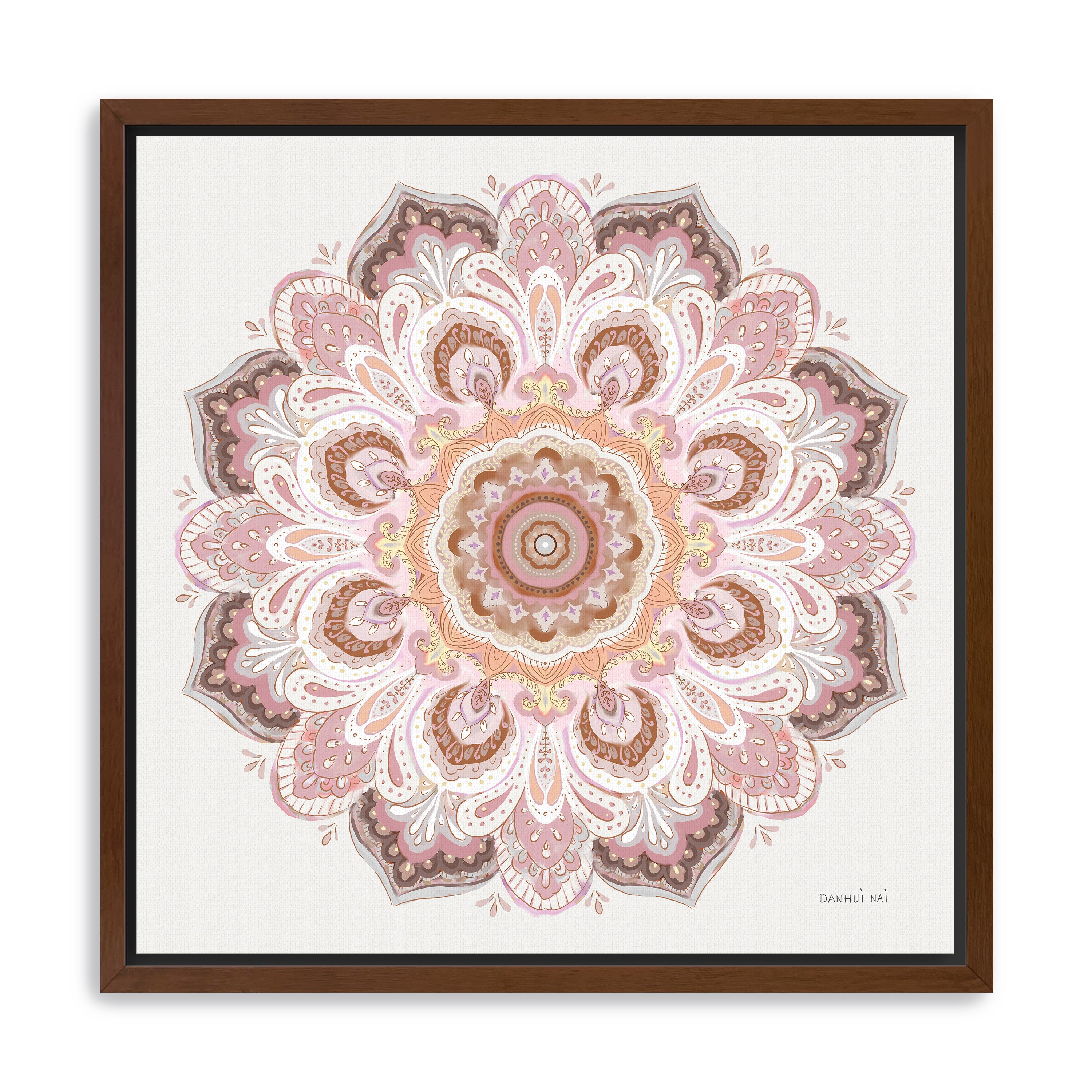 Goa Mandala II Canvas Giclee