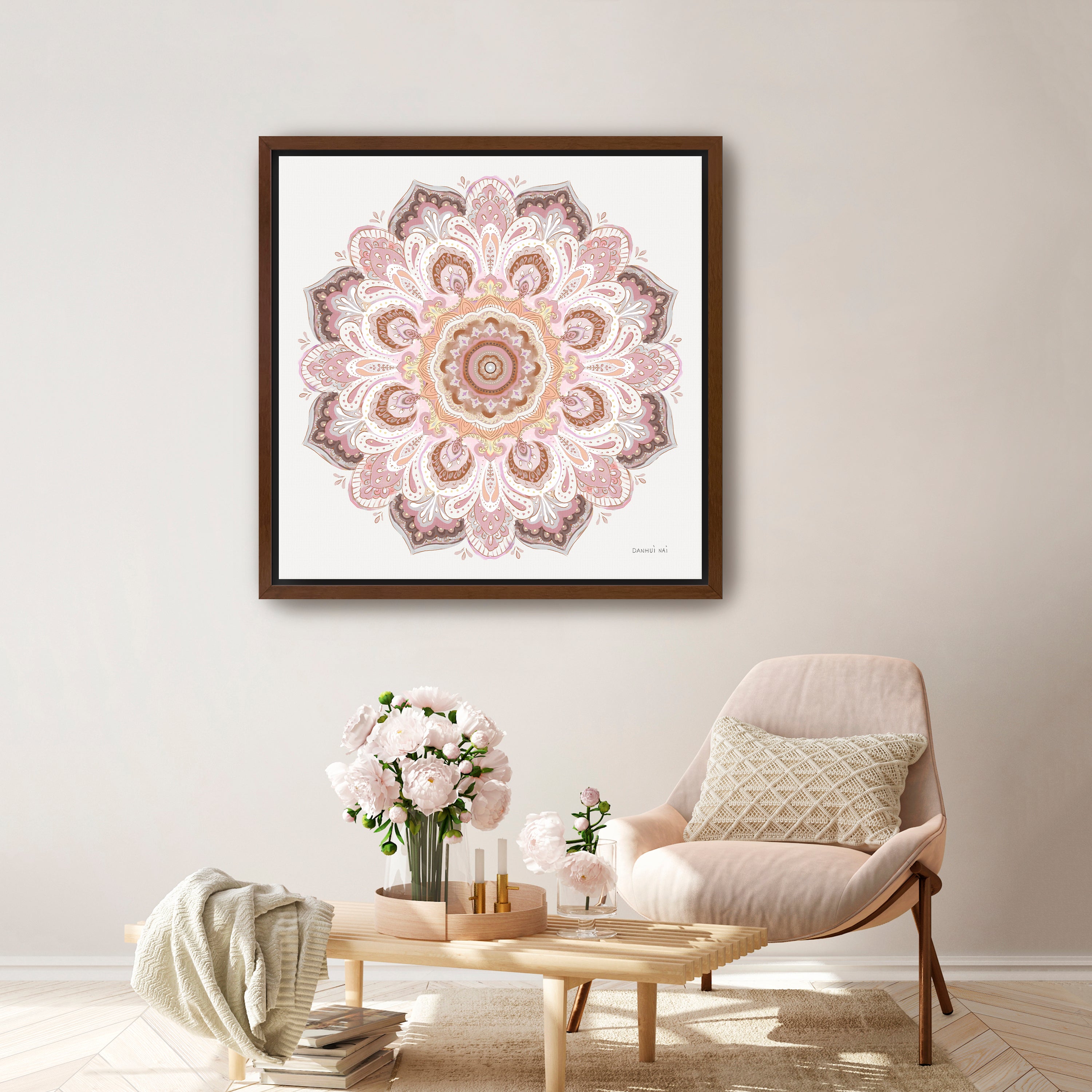 Goa Mandala II Canvas Giclee