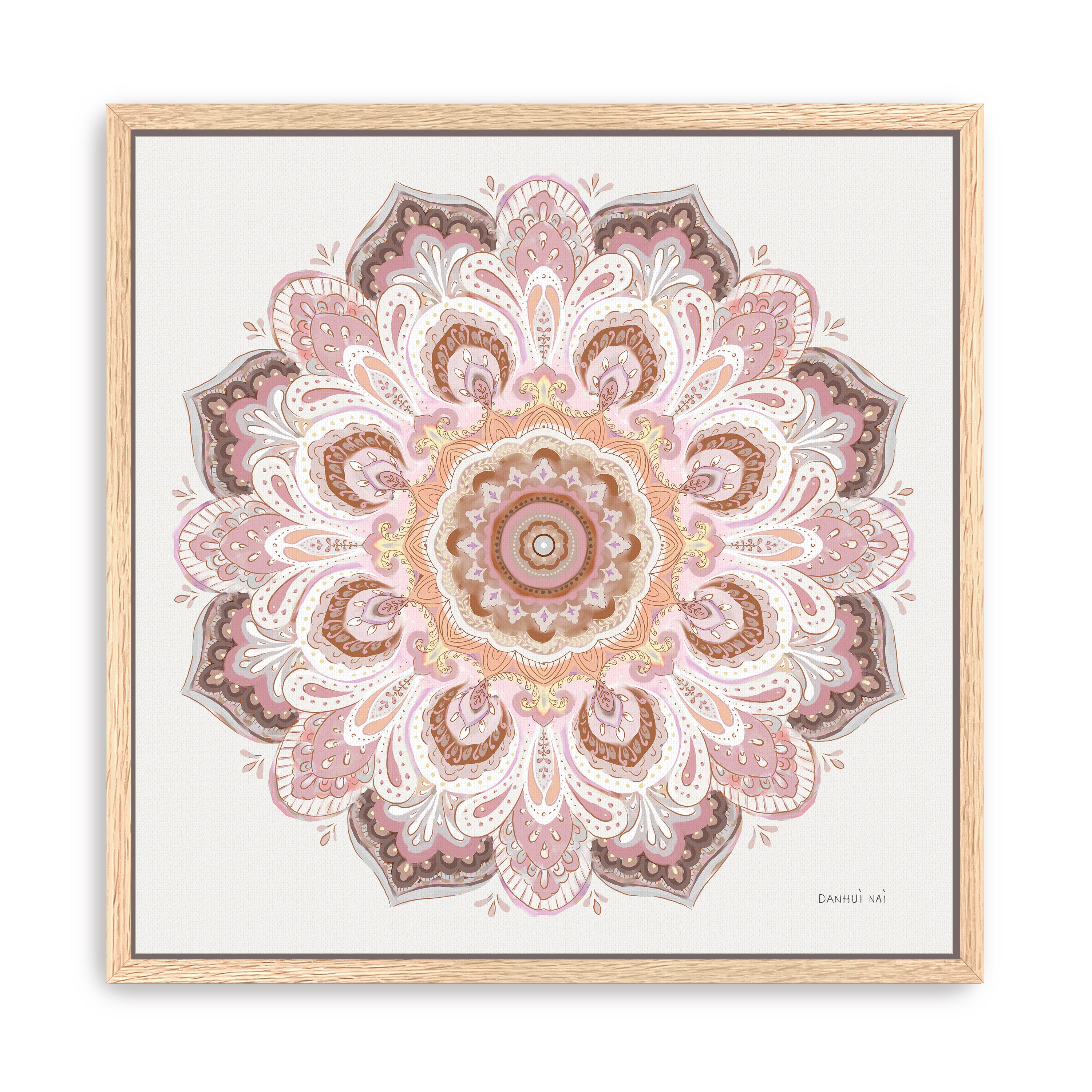 Goa Mandala II Canvas Giclee