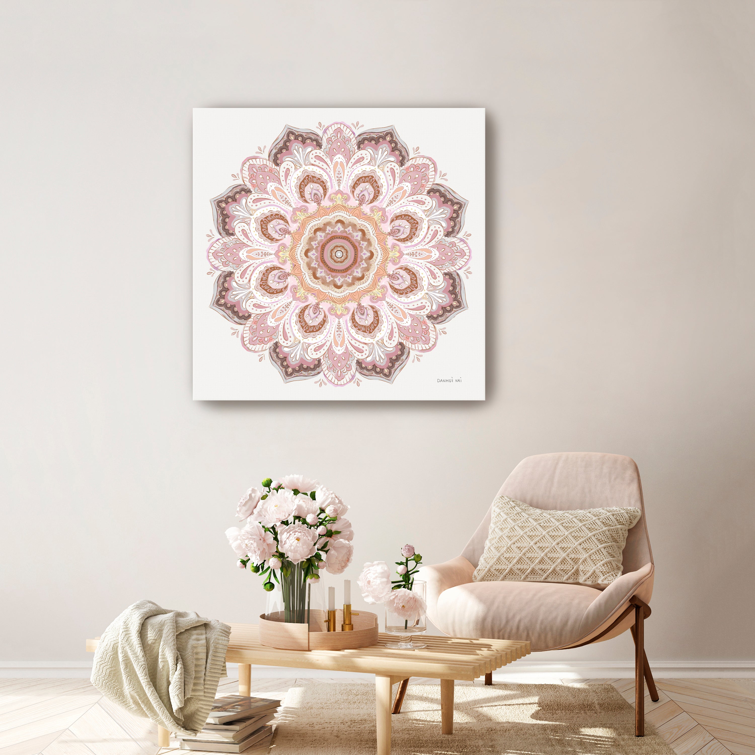Goa Mandala II Canvas Giclee