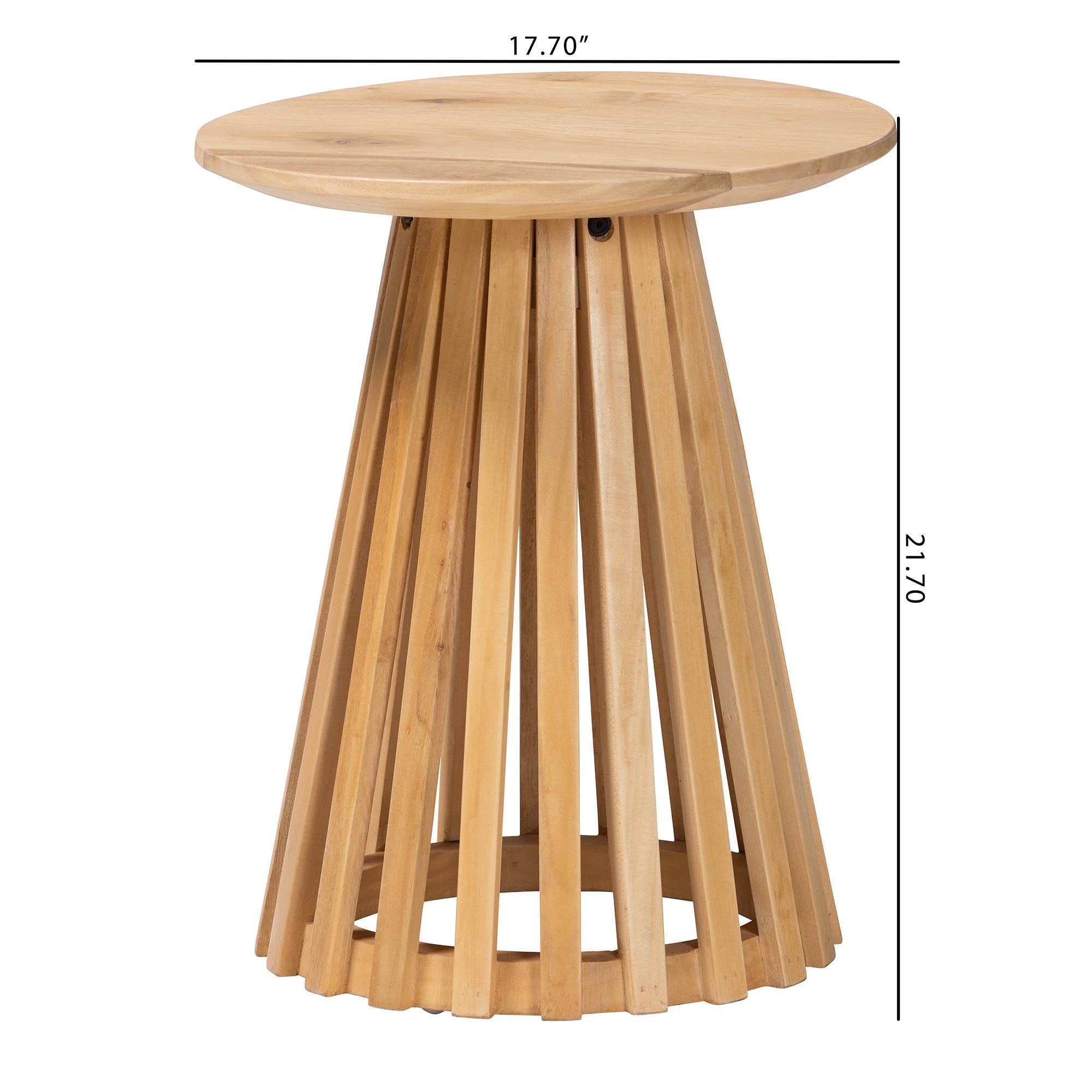 Jacques Wood End Table