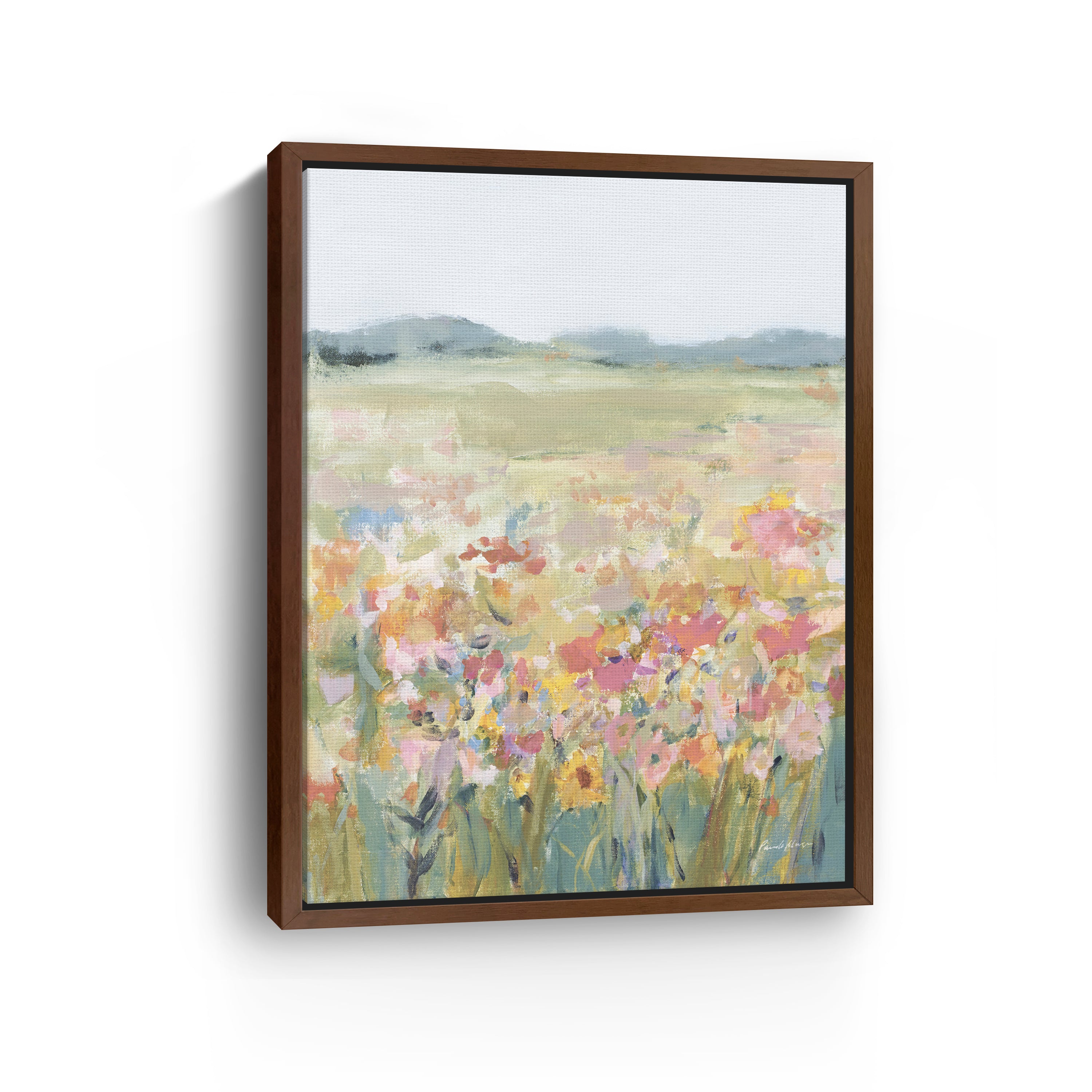 Wildflower Meadow Canvas Giclee
