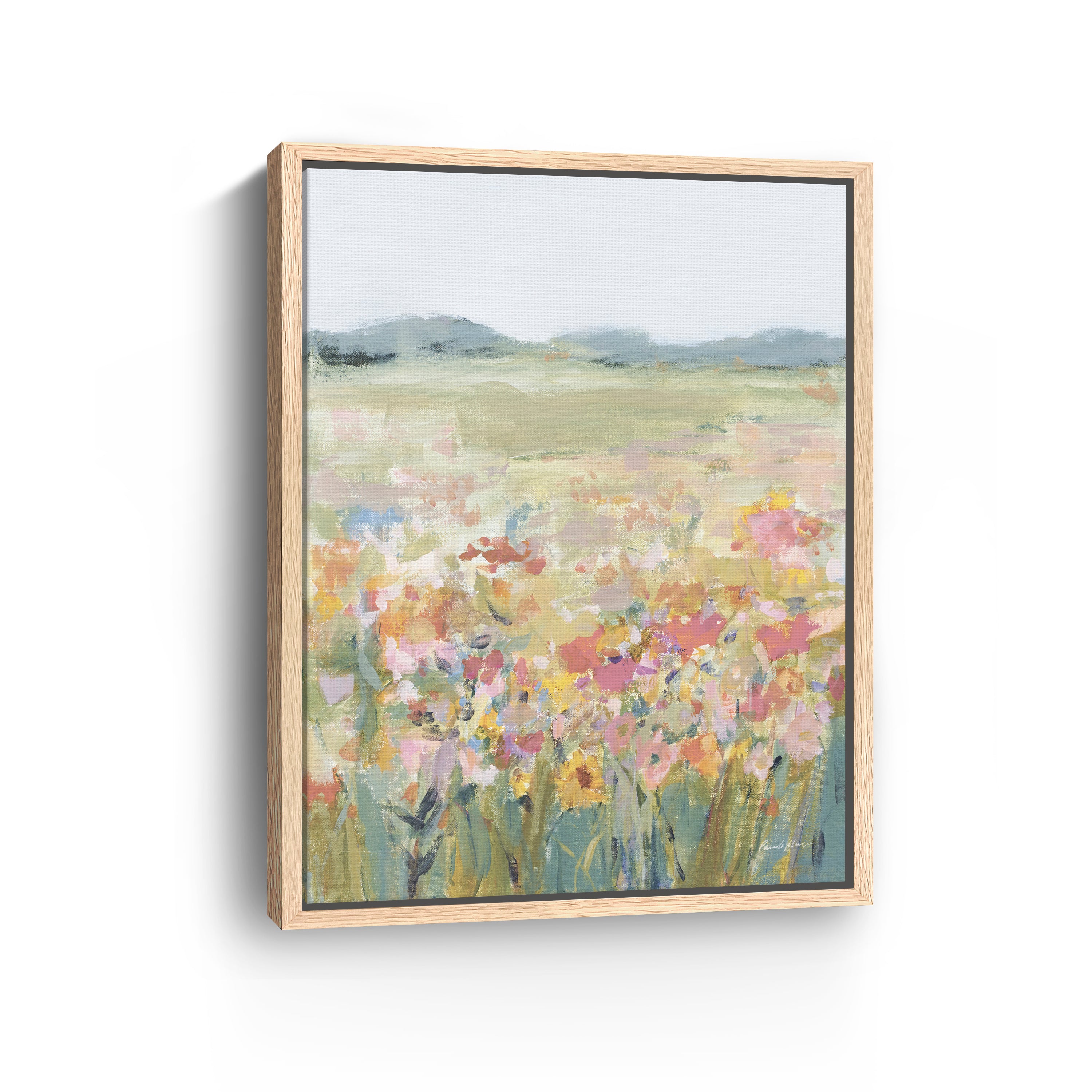 Wildflower Meadow Canvas Giclee