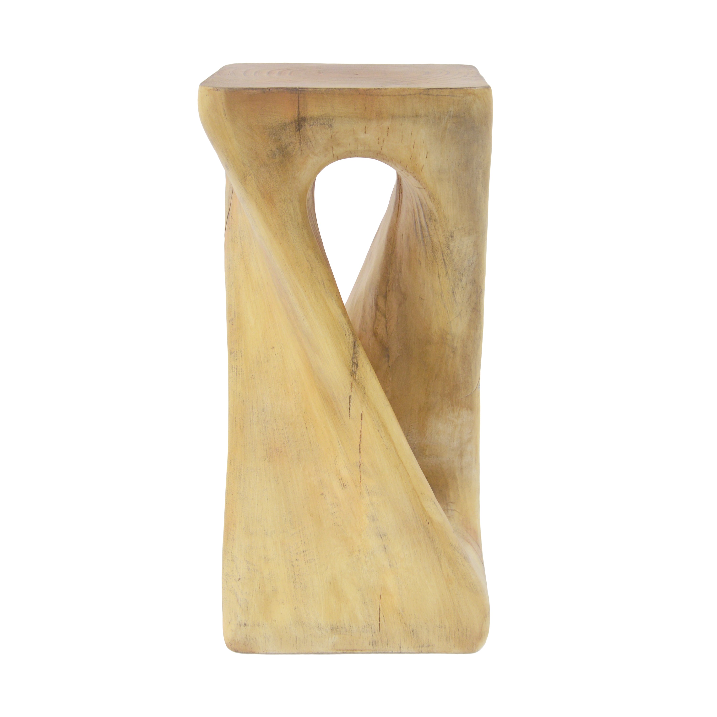 Twist Shape Accent Table