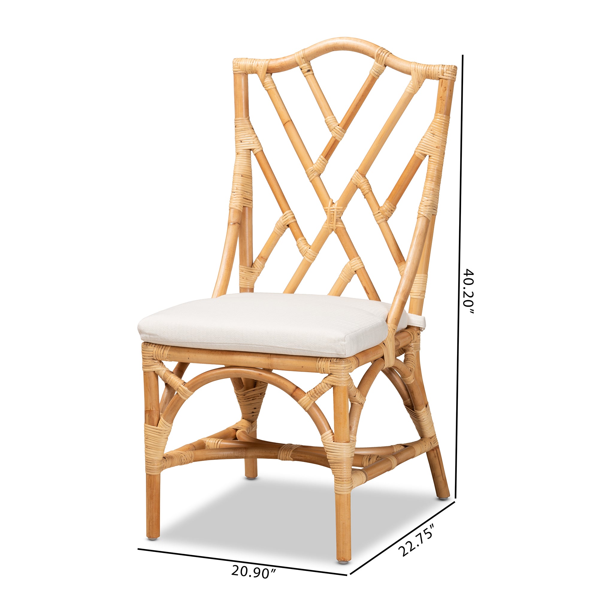 Amadis Rattan Dining Chair