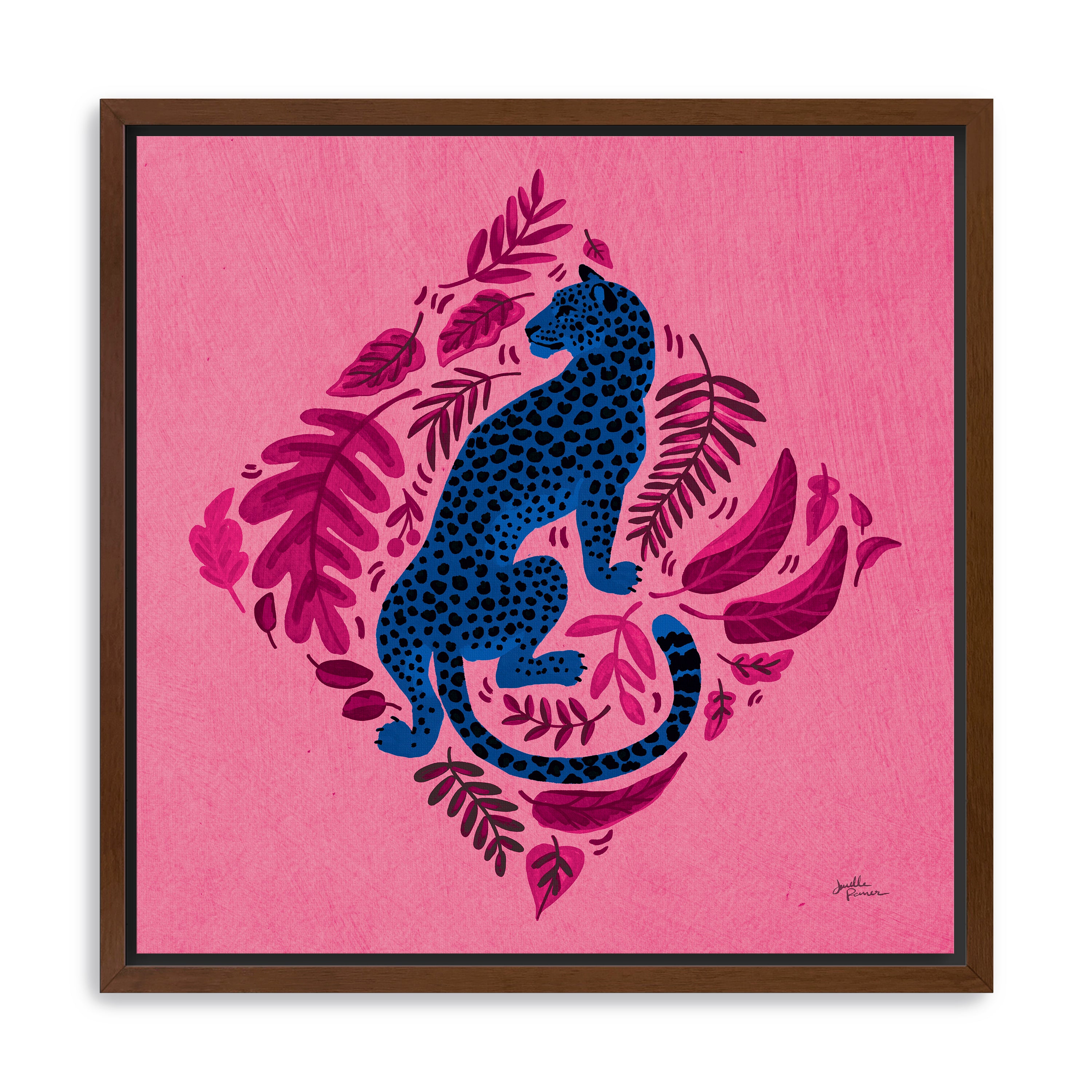 Big Cat Beauty VI Bright Canvas Giclee
