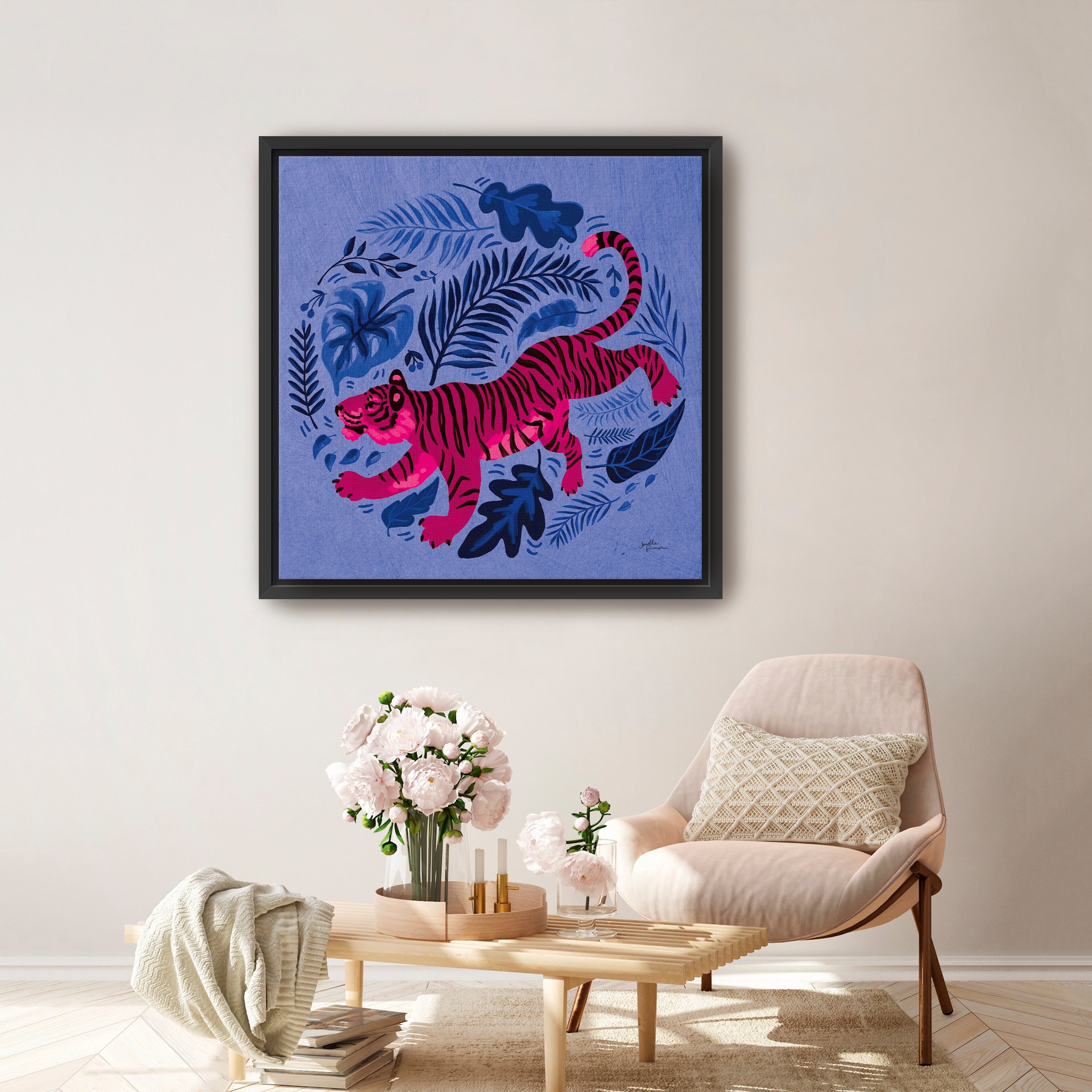Big Cat Beauty VII Bright Canvas Giclee