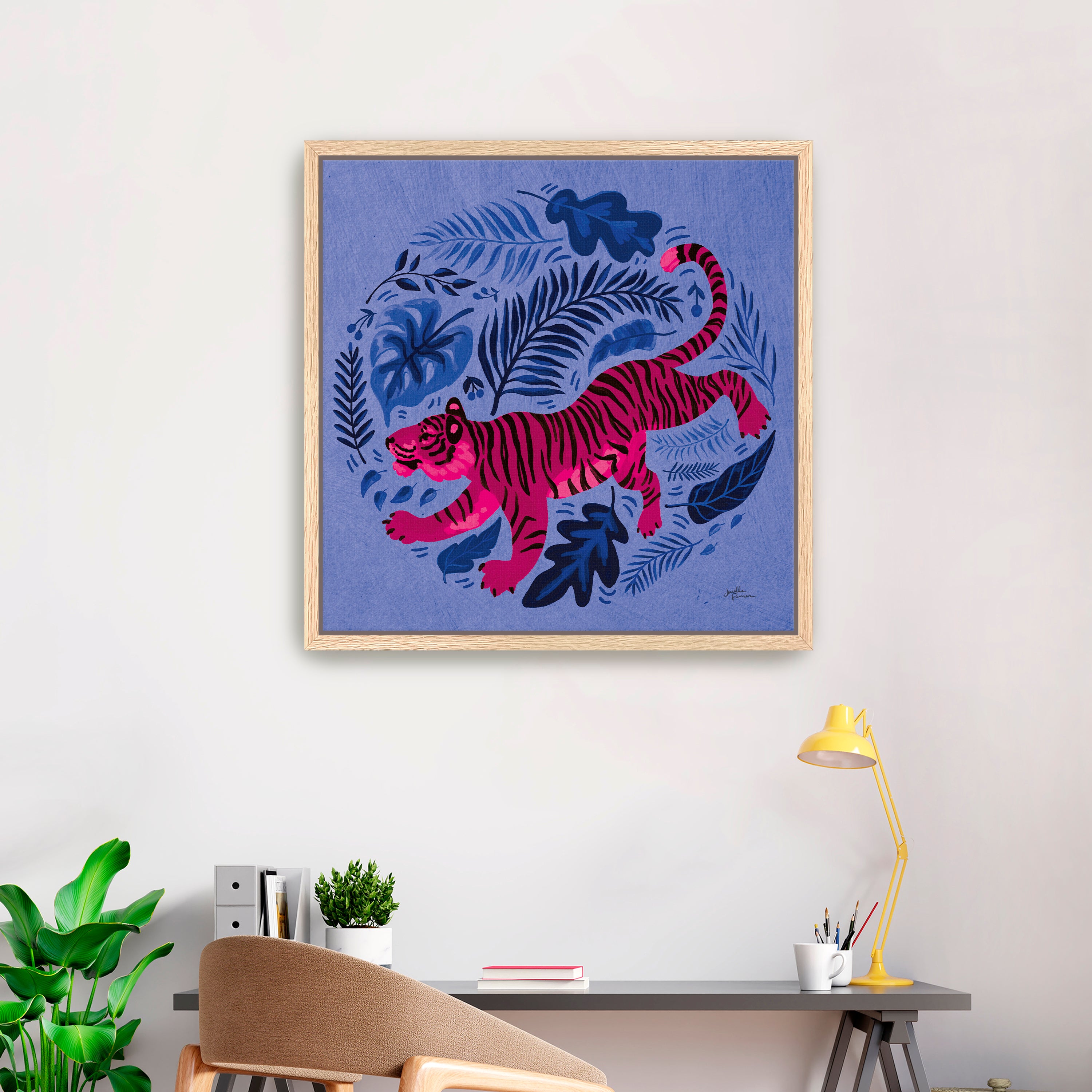 Big Cat Beauty VII Bright Canvas Giclee