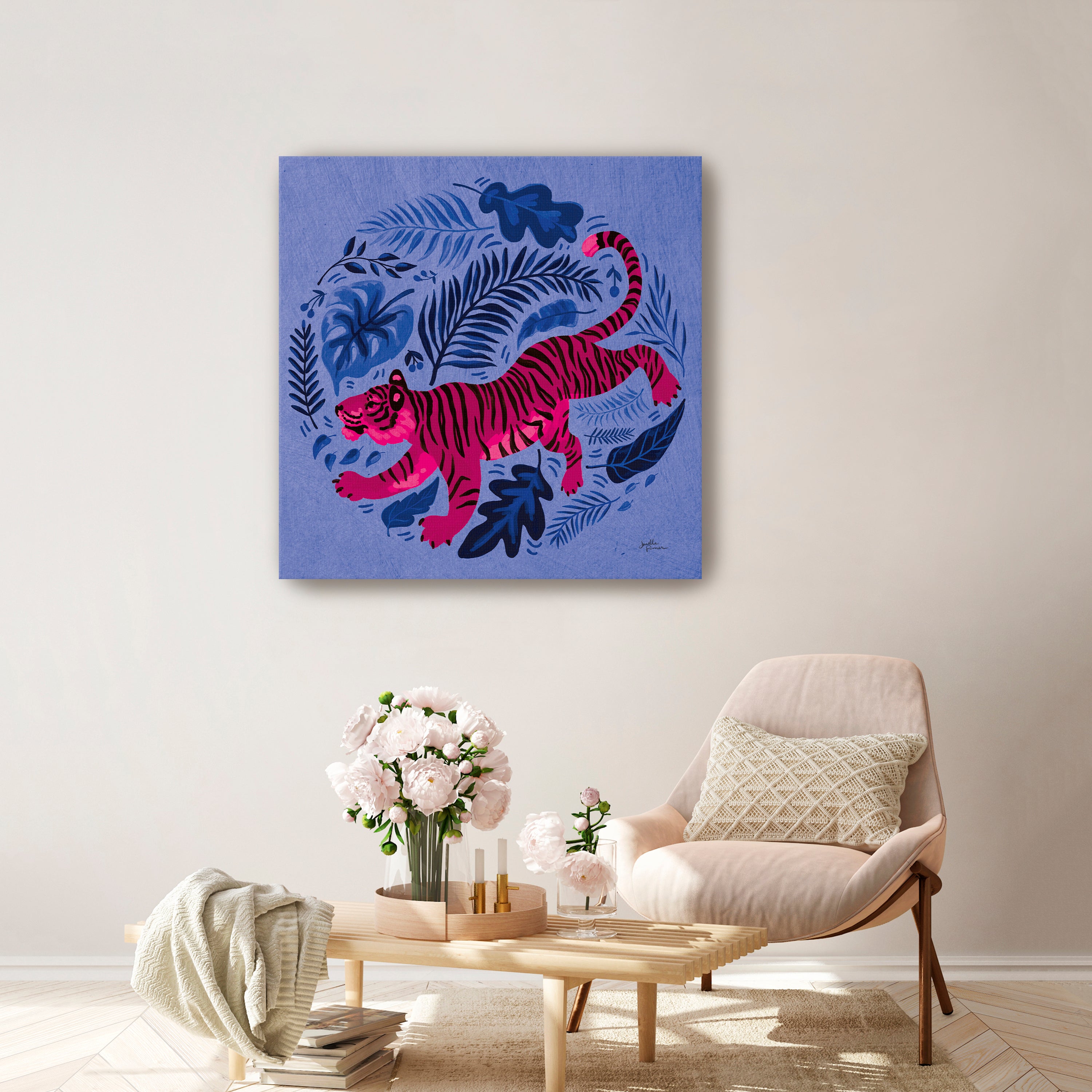 Big Cat Beauty VII Bright Canvas Giclee