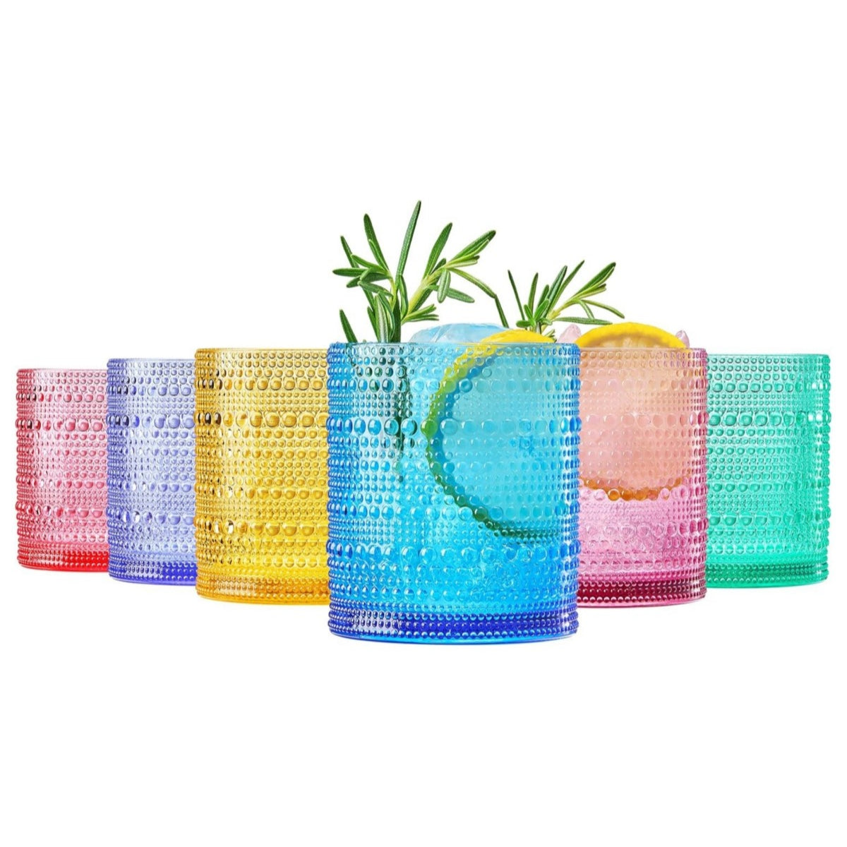 Pier 1 Hobnail Acrylic Glasses