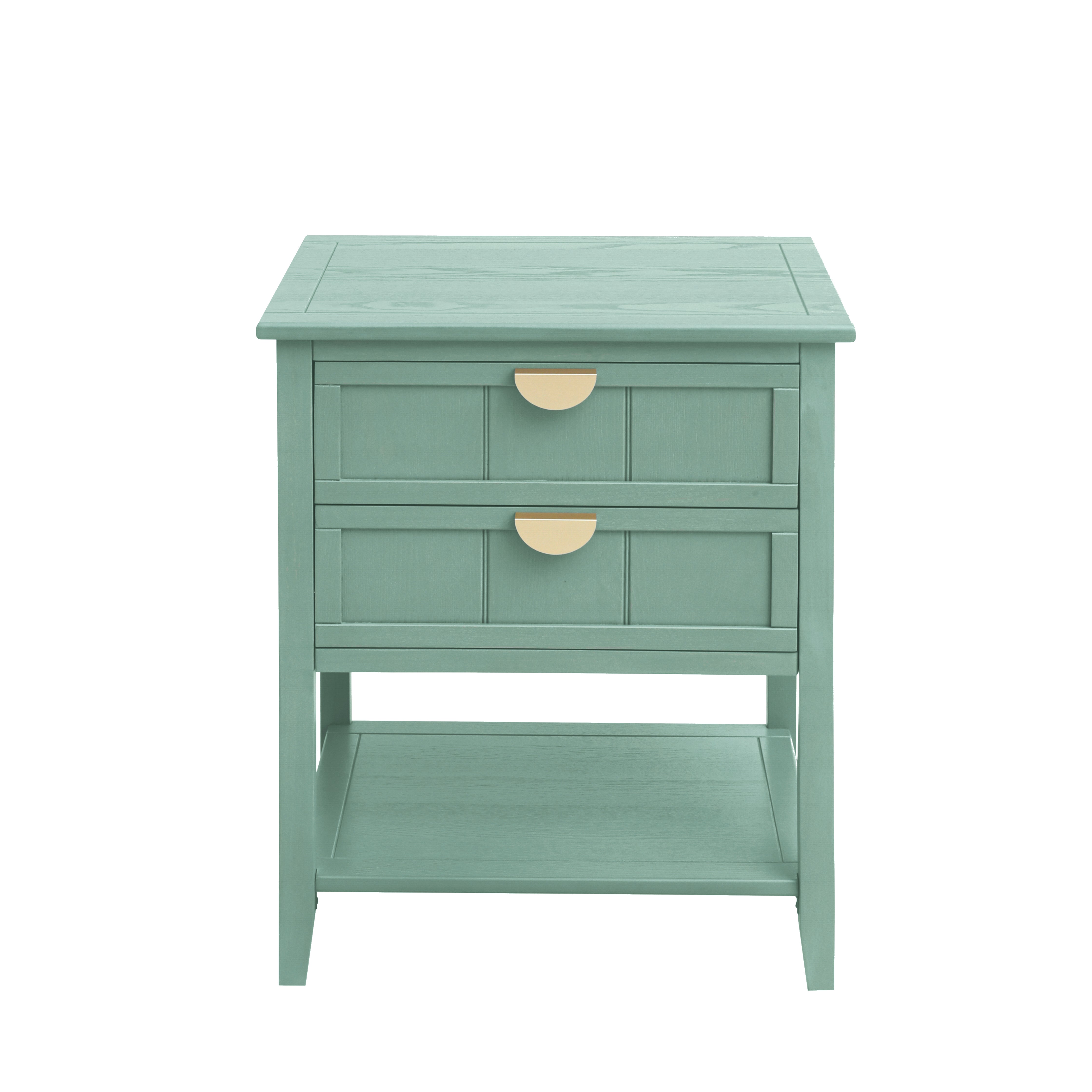 2 Drawer Side Table