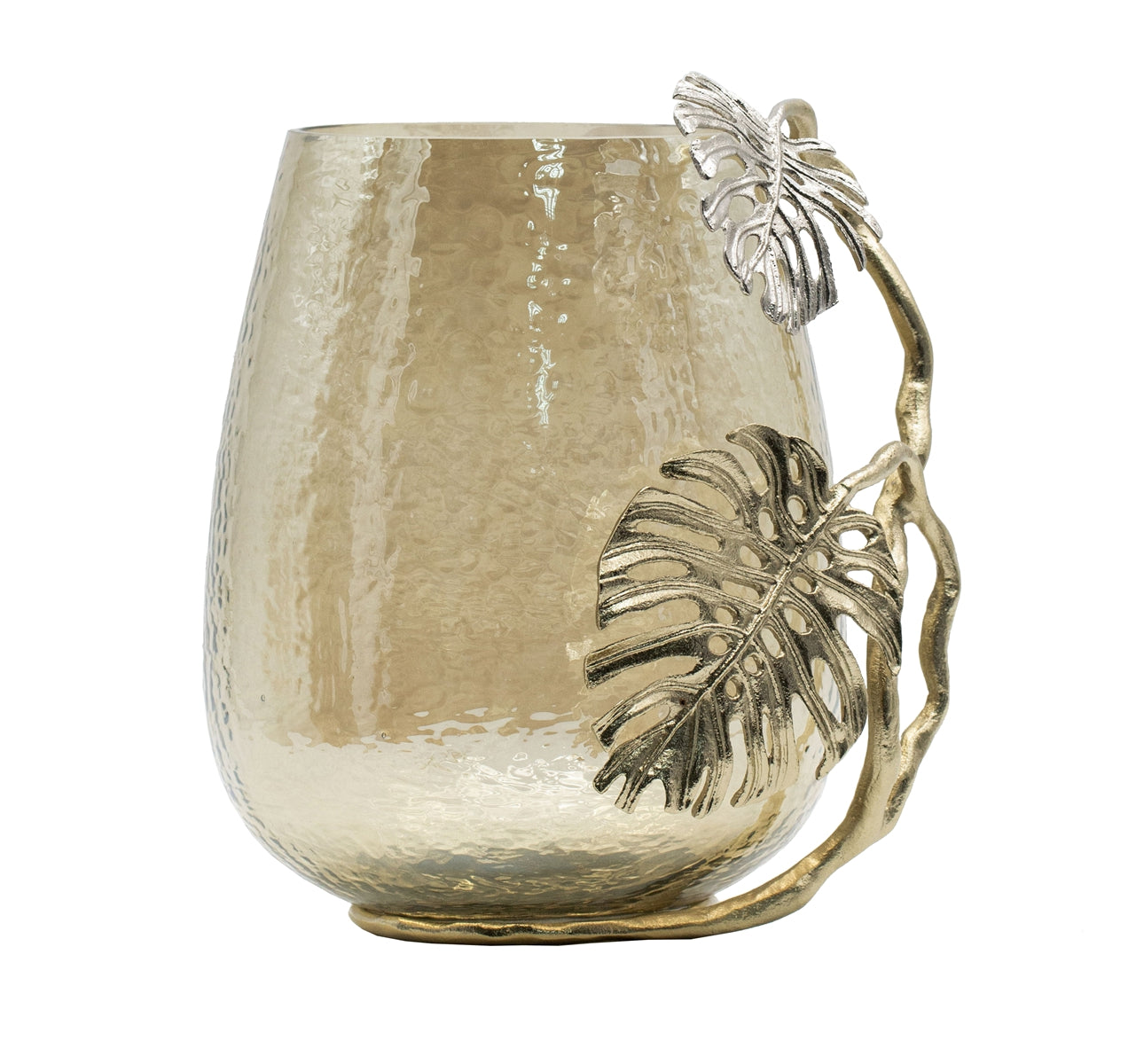 Palm Leaf Candle Holder