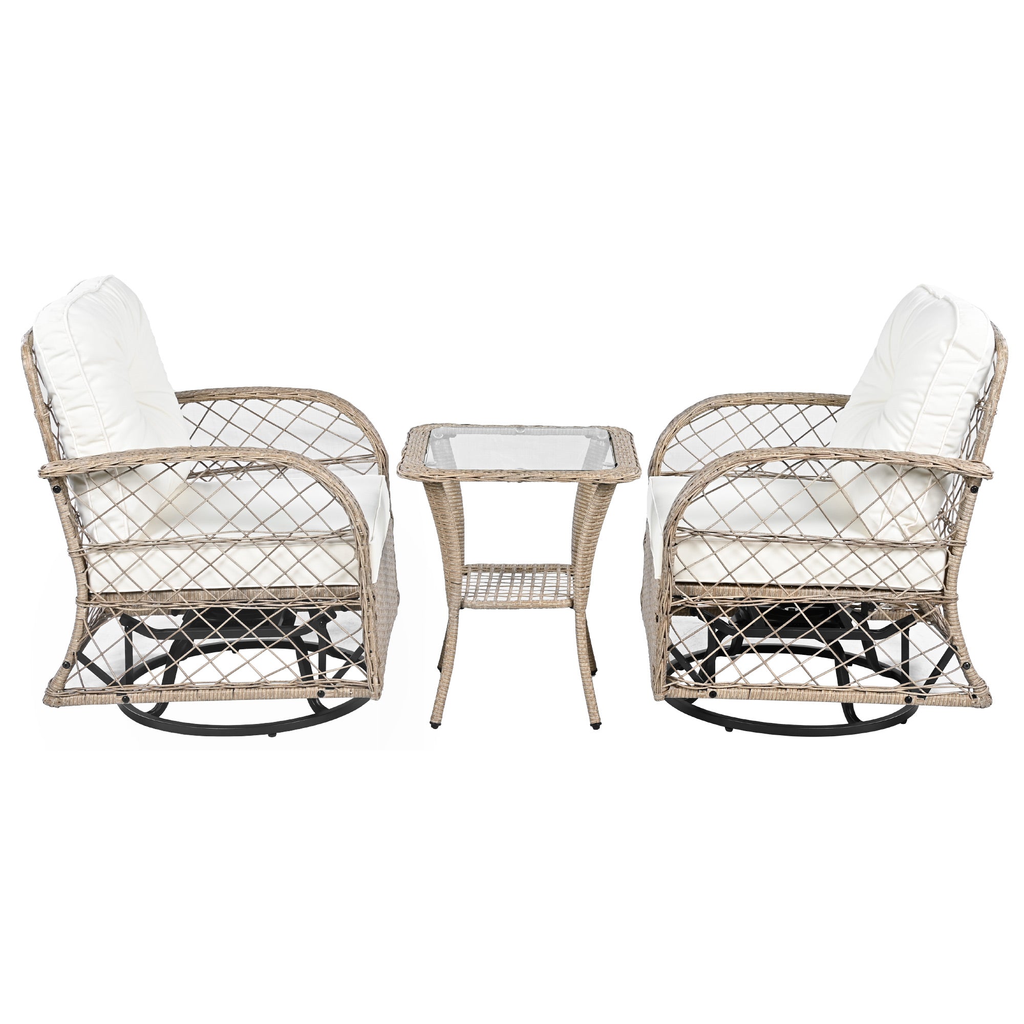 3-Piece Outdoor Chat Set