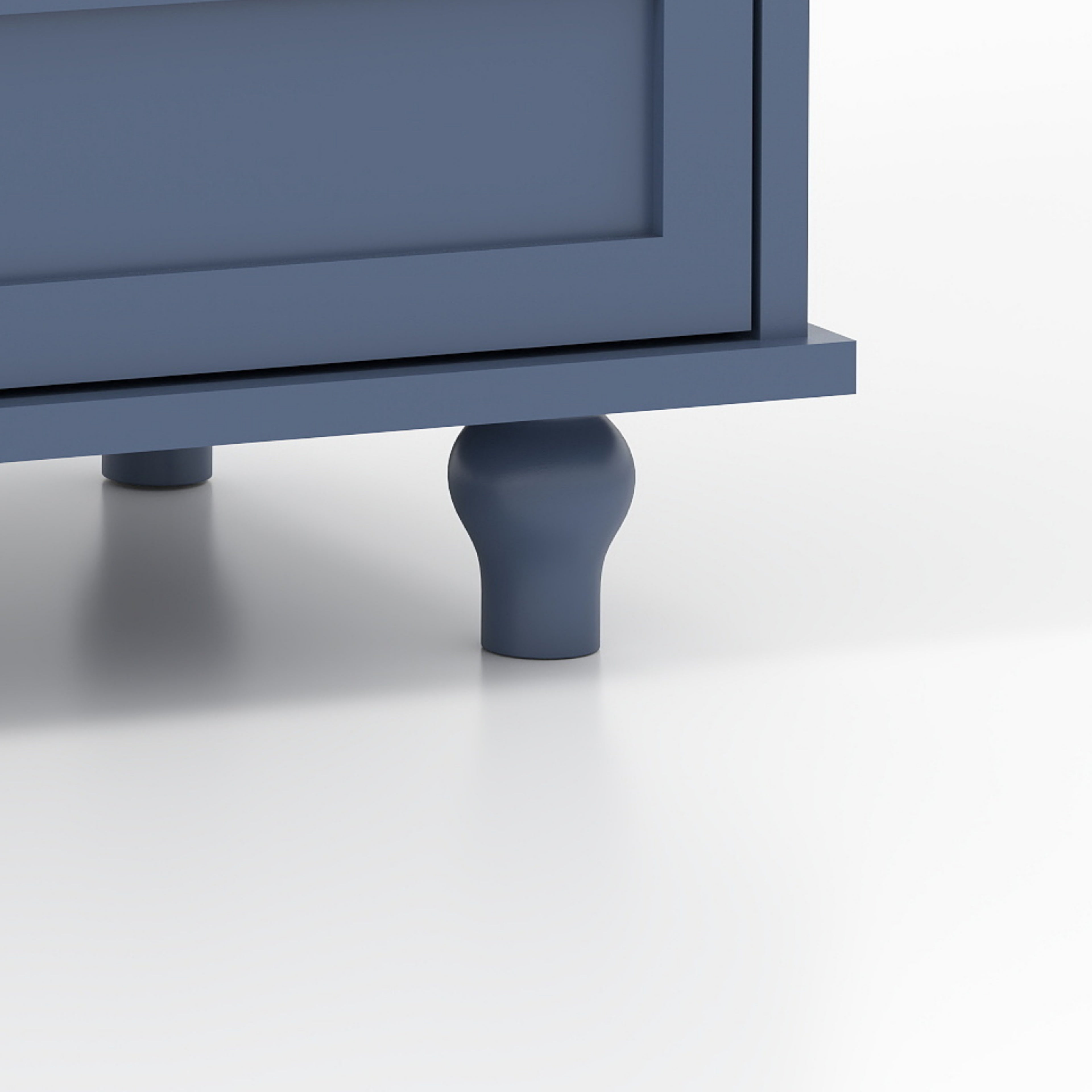 Double Glass Door Accent Cabinet