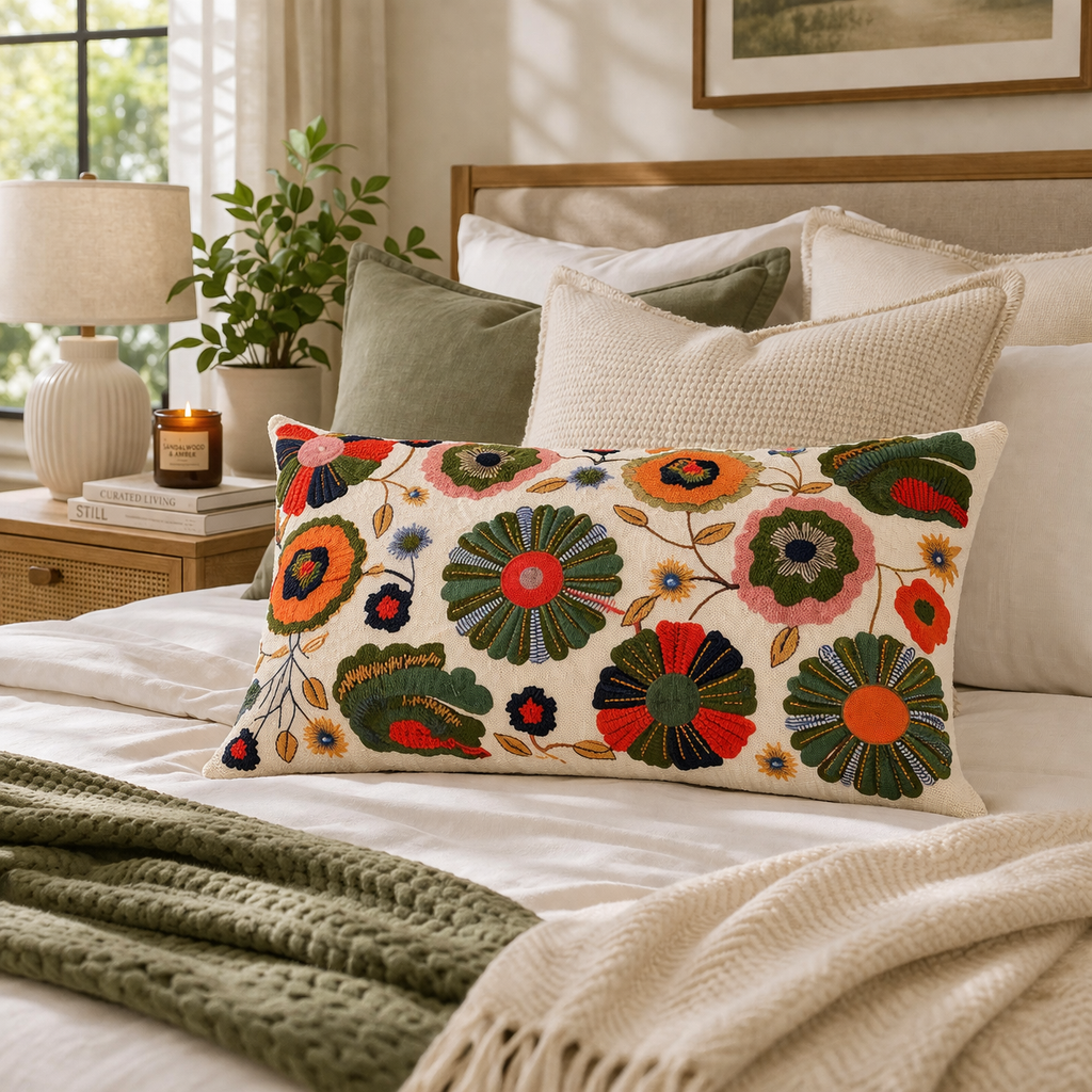 Floral Medley Pillow