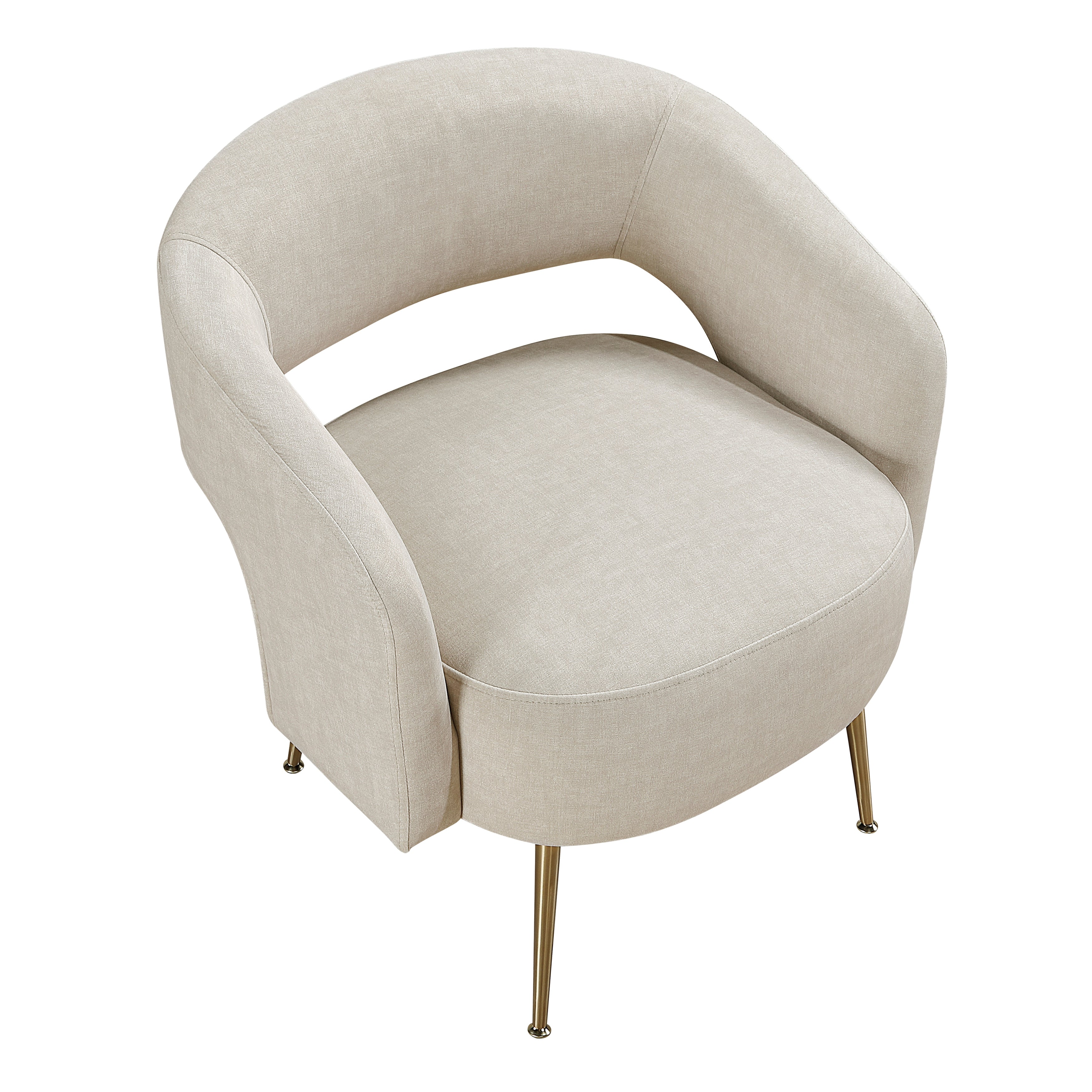 Modern Dark Green Soft Velvet Accent Chair Plush Foam Comfort Upholstery Gold Finish Legs Luxurious Living Room Furniture 1pc
