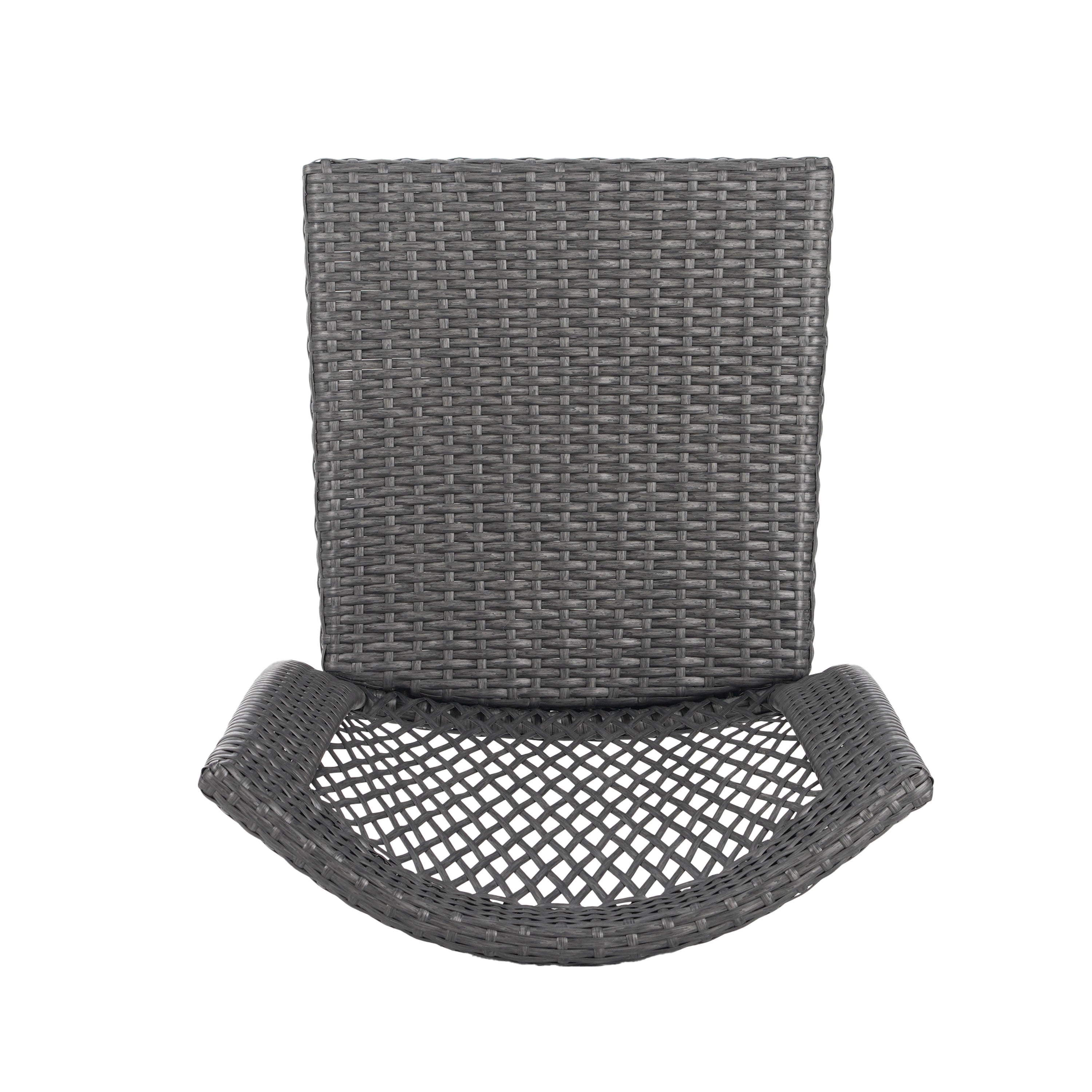 Farley Stacking Outdoor Dining Chairs, Set of 2