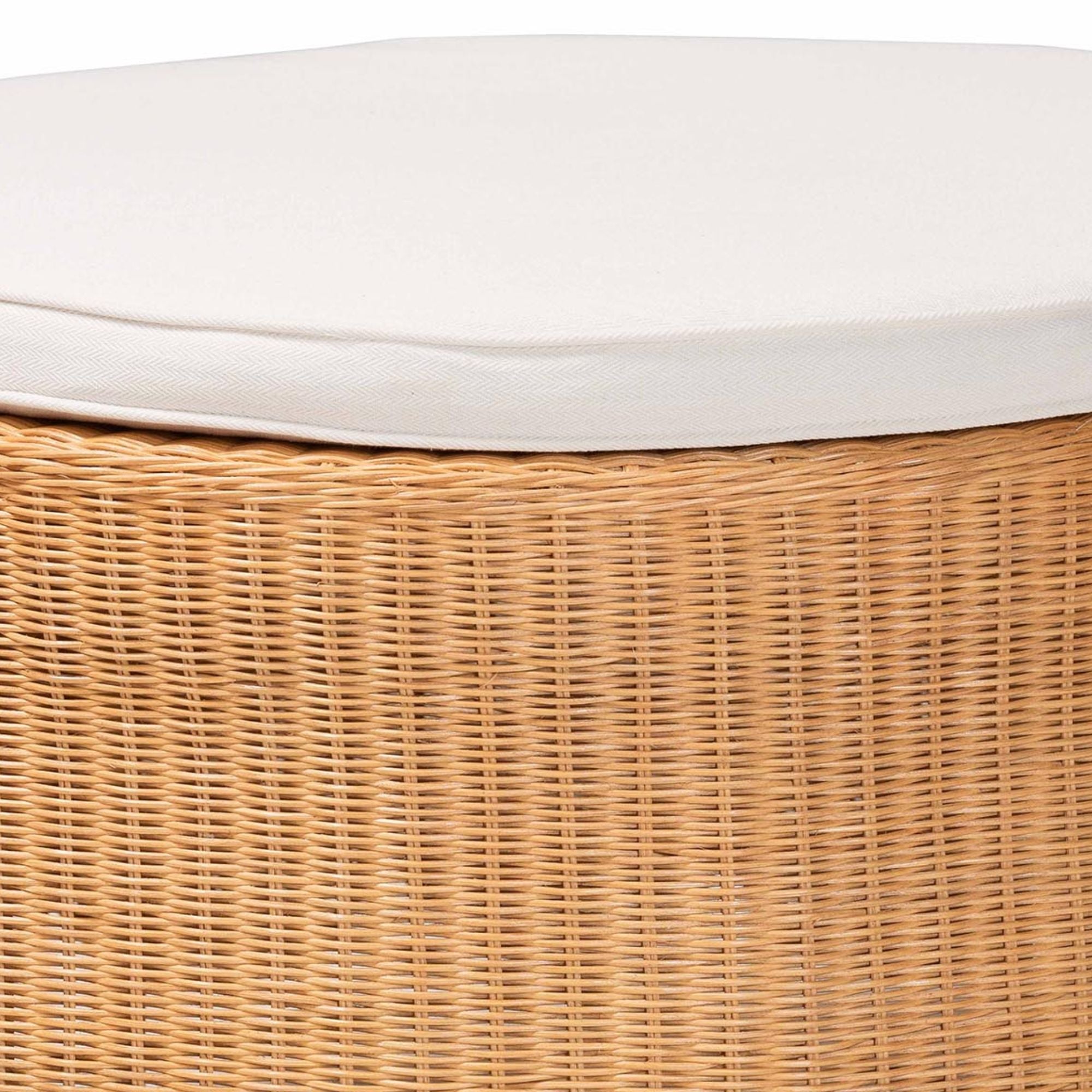 Zander Rattan Ottoman