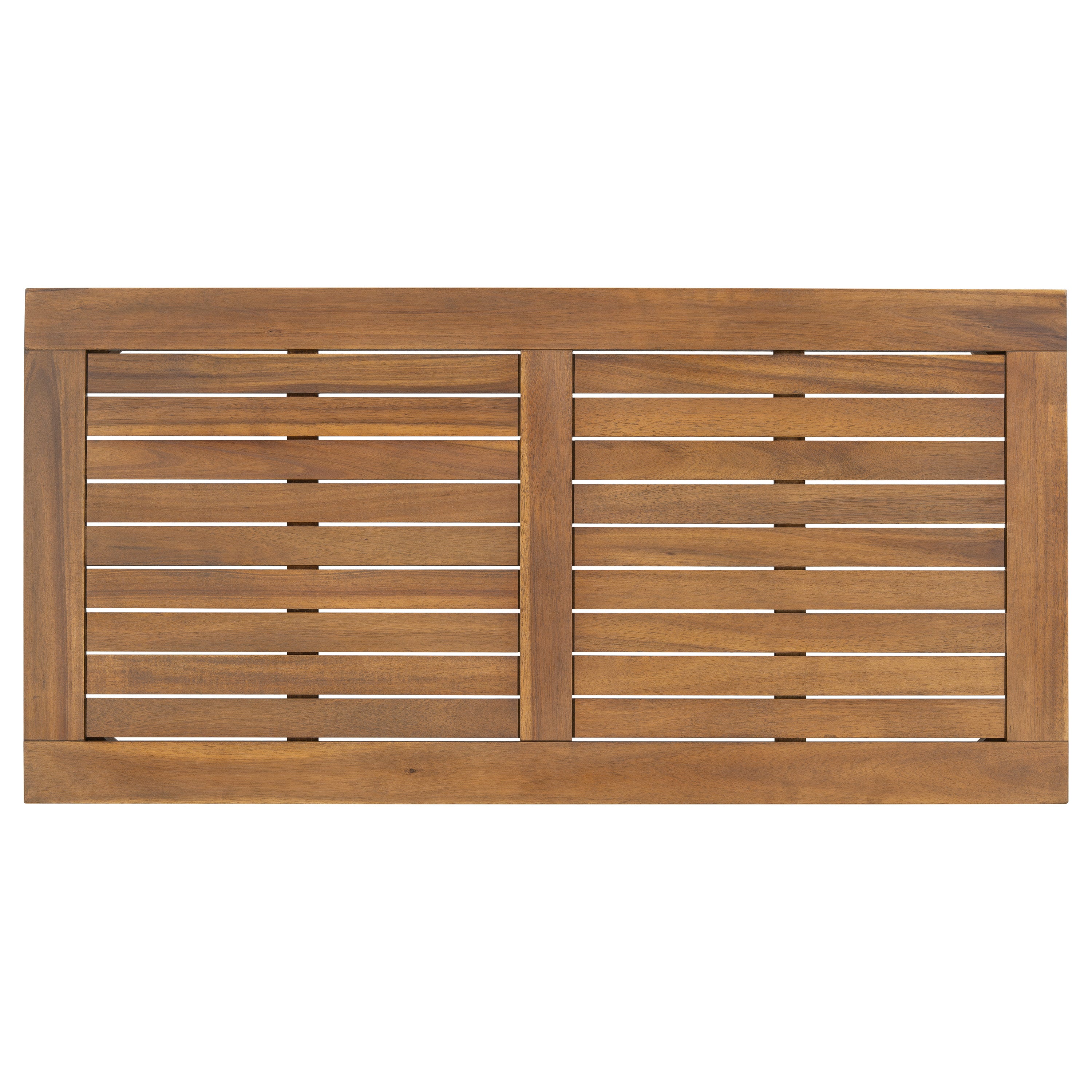 Islewood 2 Piece Acacia Wood Outdoor Loveseat & Coffee Table Set
