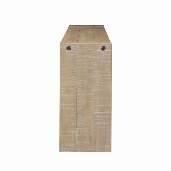 Solid Wood Waterfall Console Table