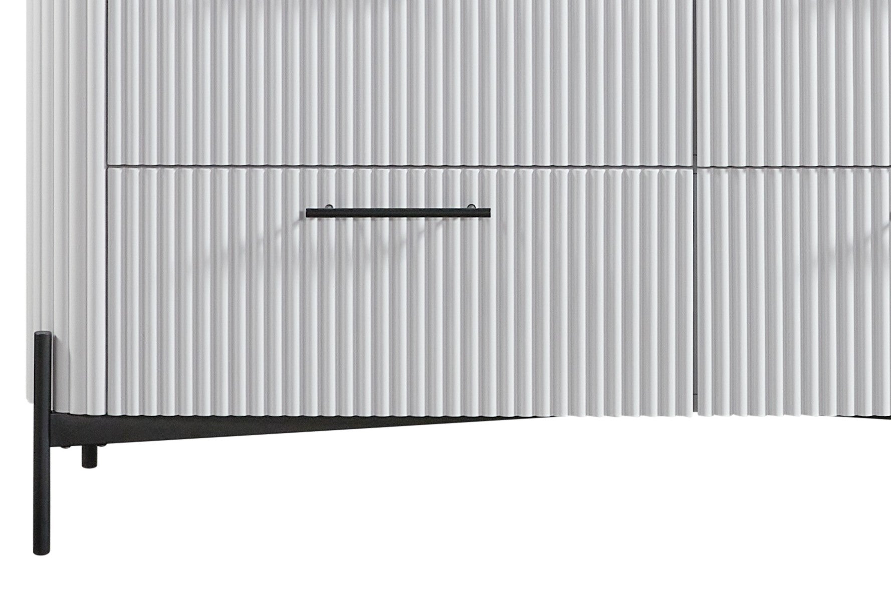 Kennedy Fluted 6-Drawer Dresser