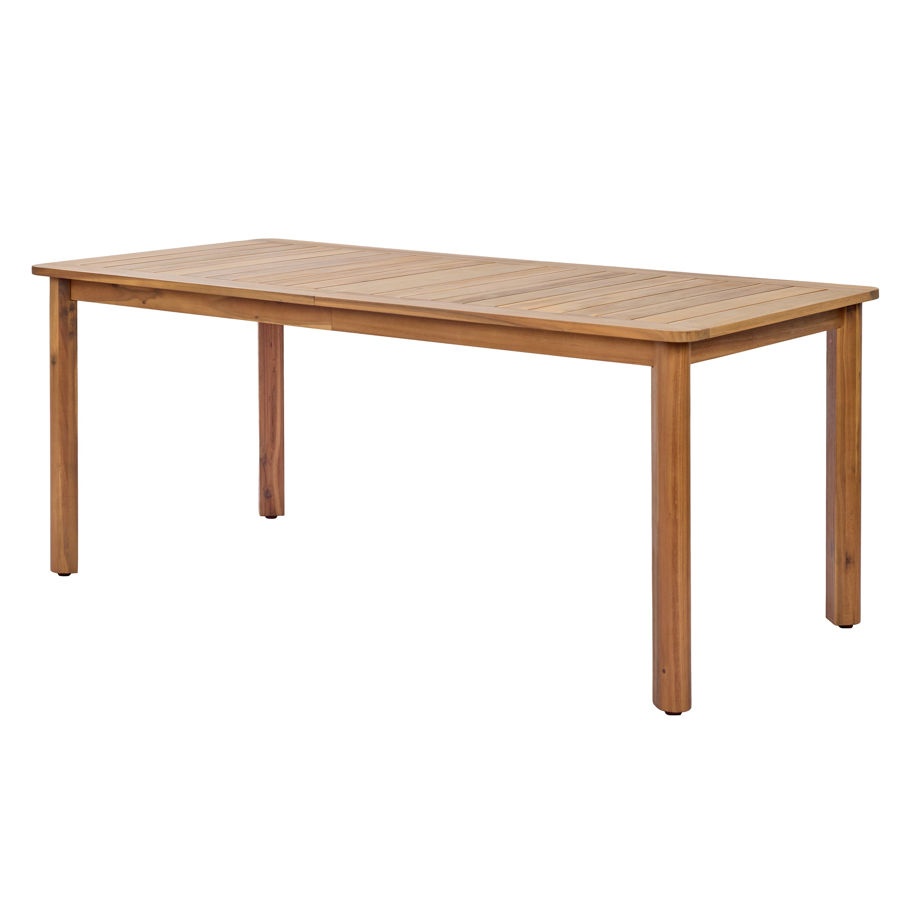Miles Acacia Outdoor Dining Table, 68.9"