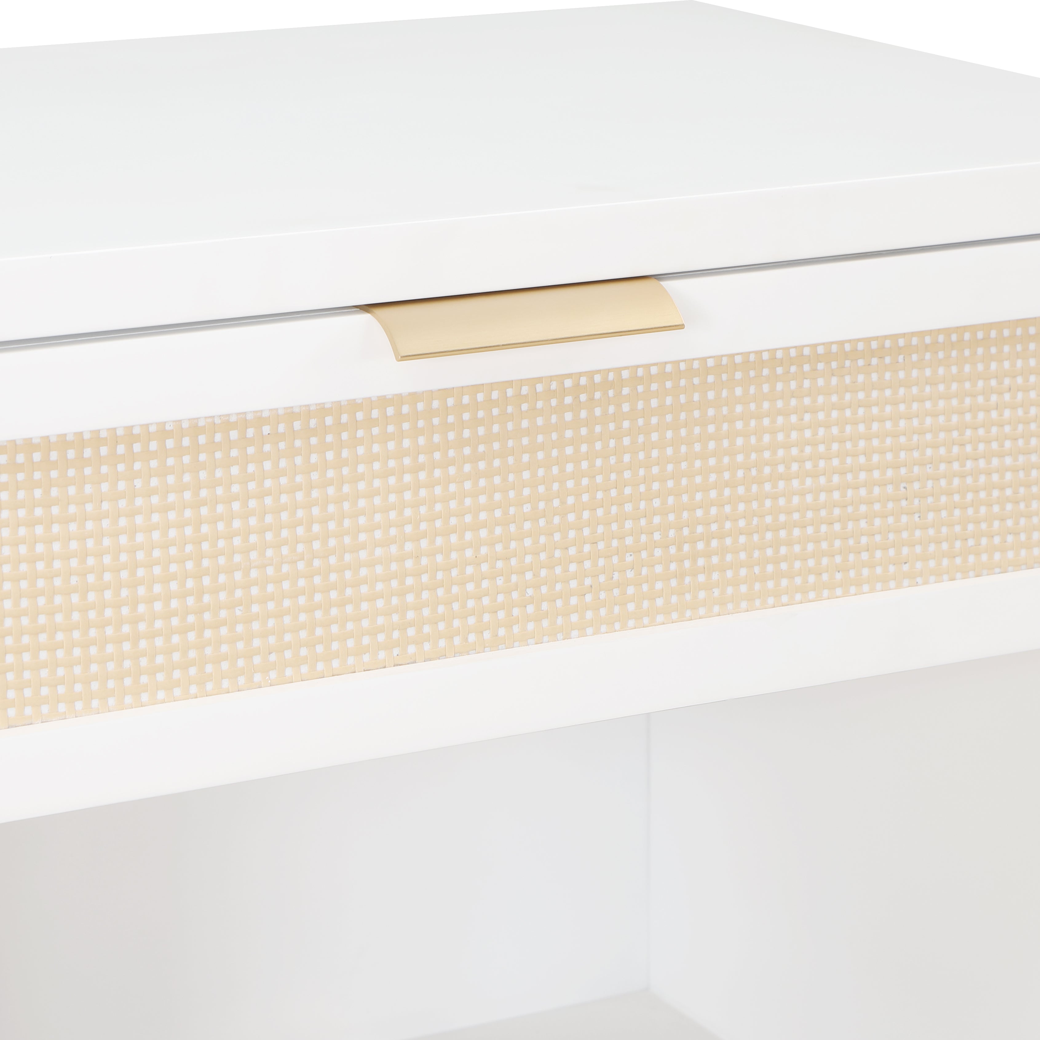 Blake Cane 1-Drawer Nightstand