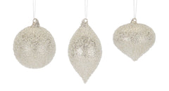Beaded-Glass-Tree-Ornament-(set-of-6)-Silver-Ornaments