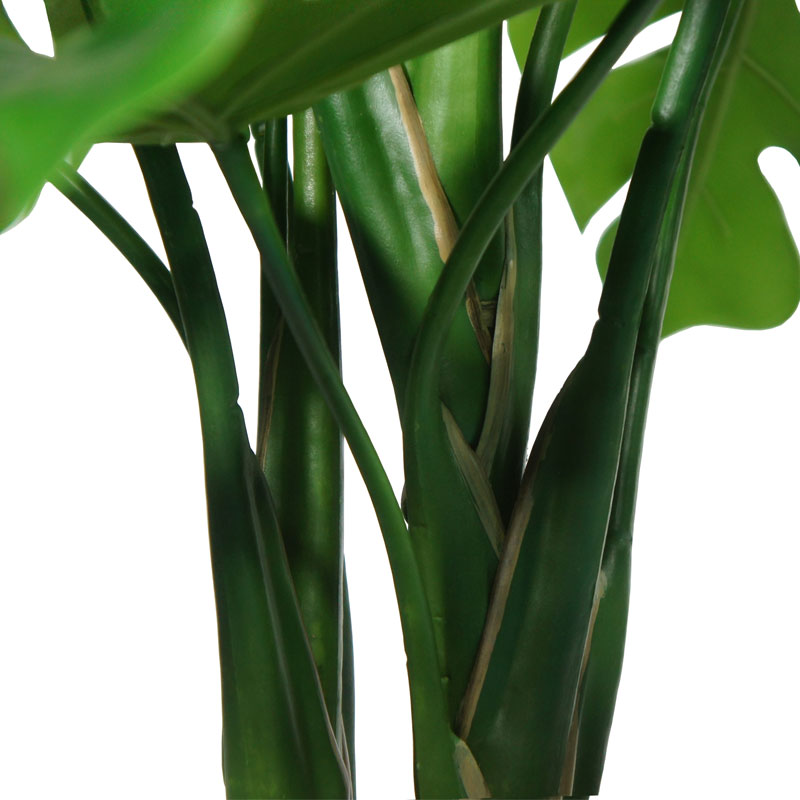 Faux Potted Monstera Tree, 4 ft