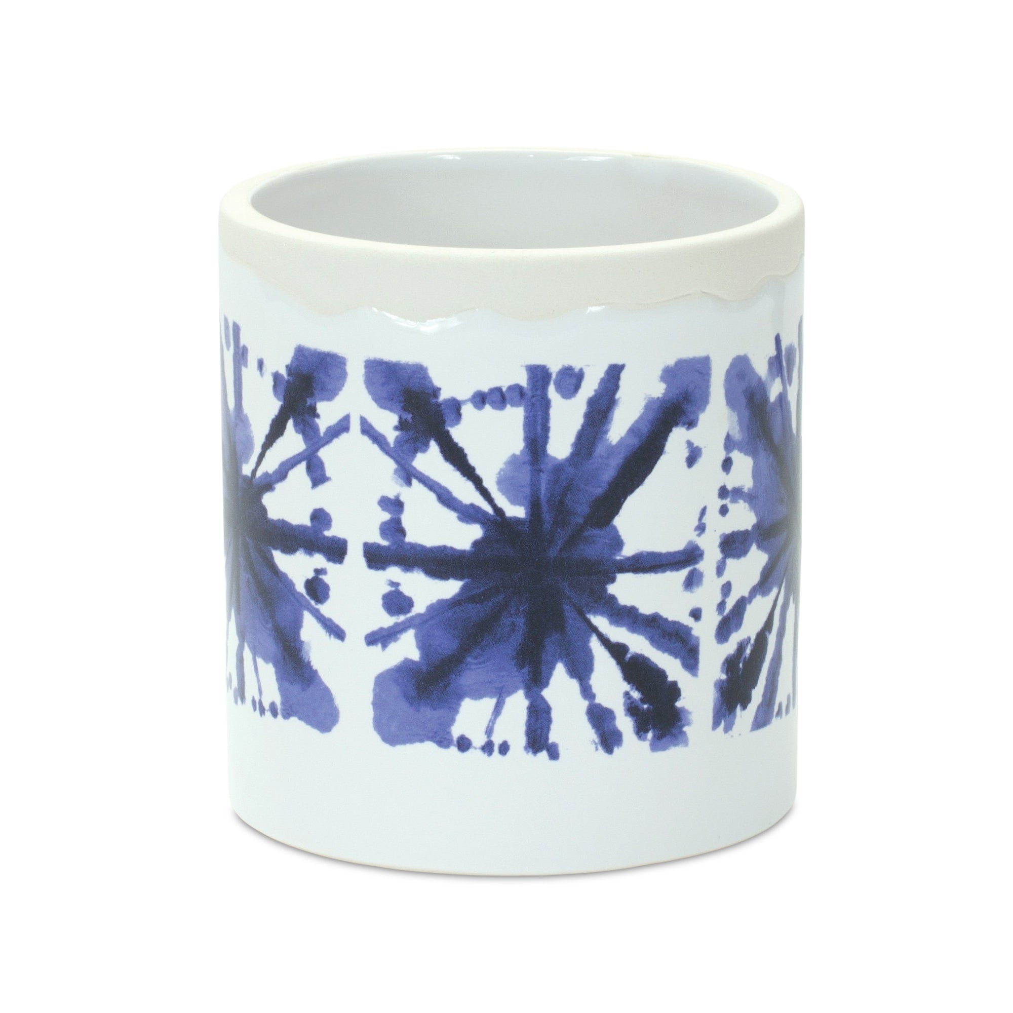 Tie-Dye Print Pot, Set of 2