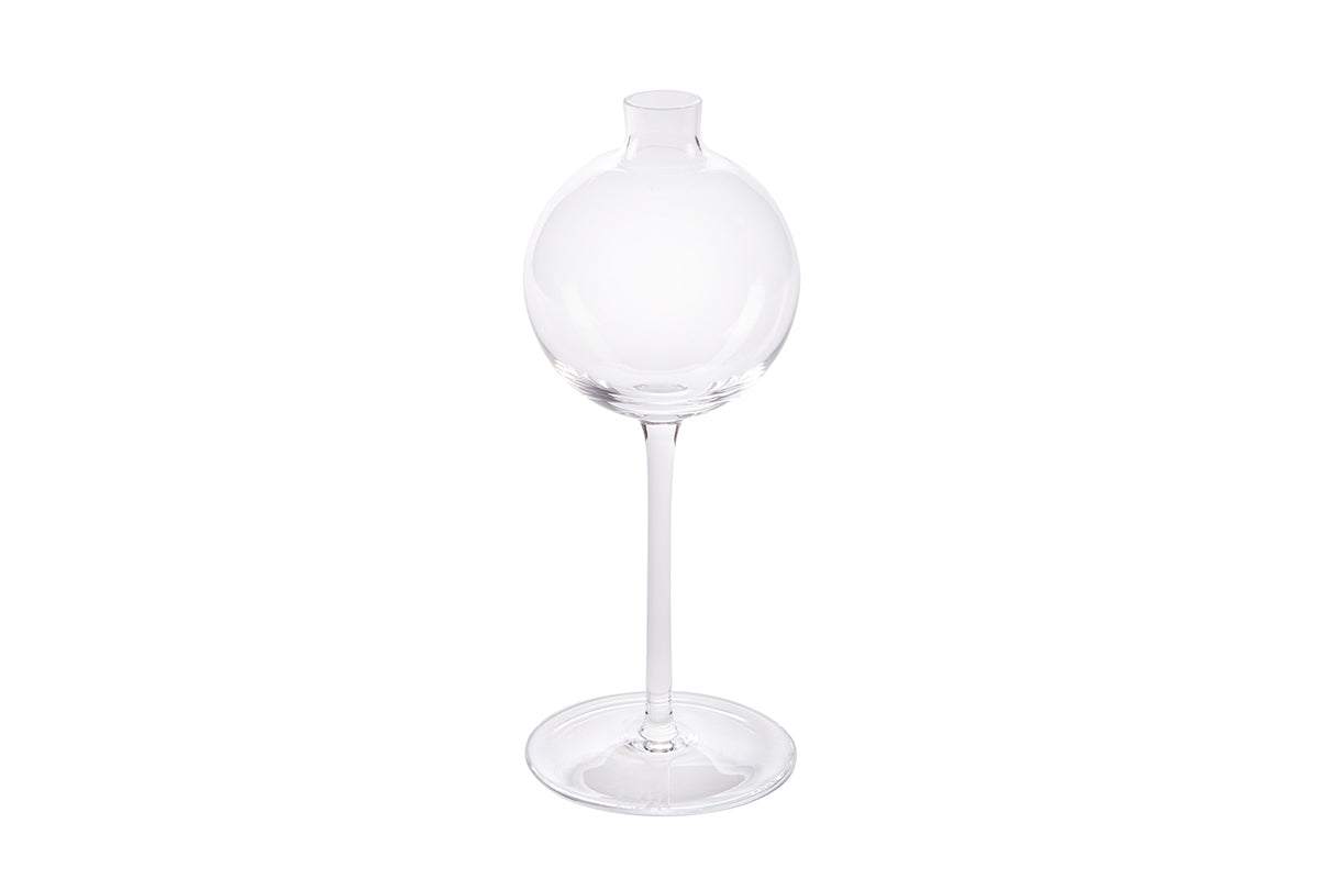 Clear Wine Glass Vase