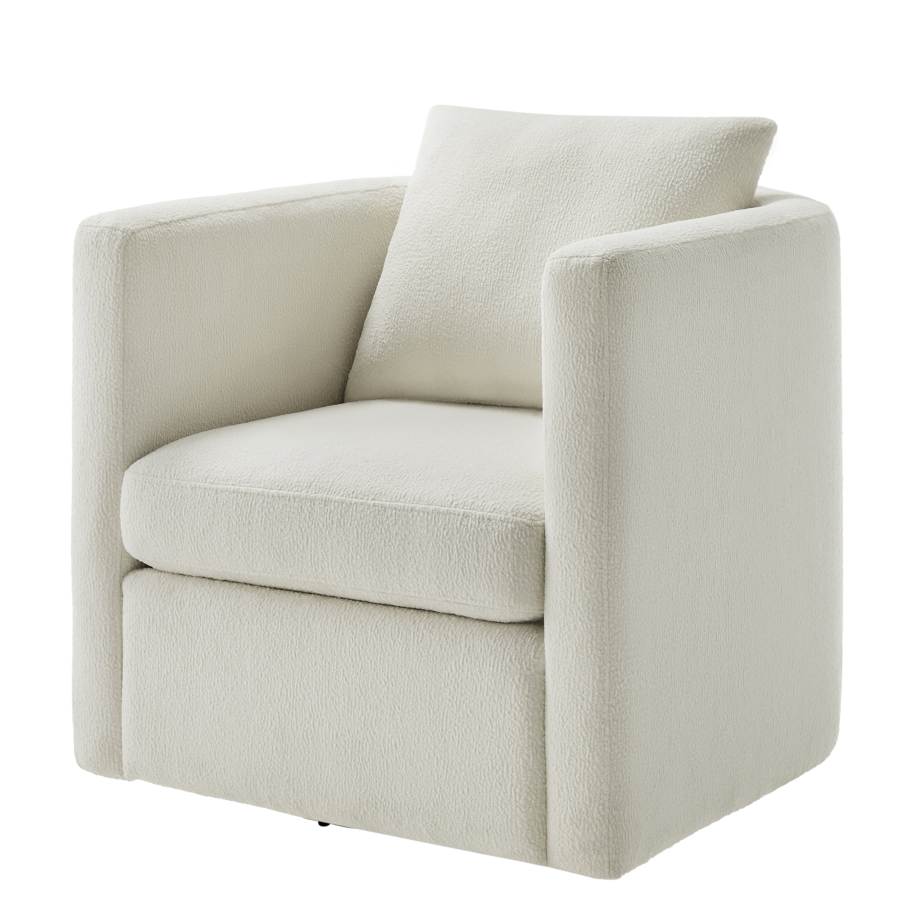 Sutton Swivel Barrel Chair with Performance Fabric