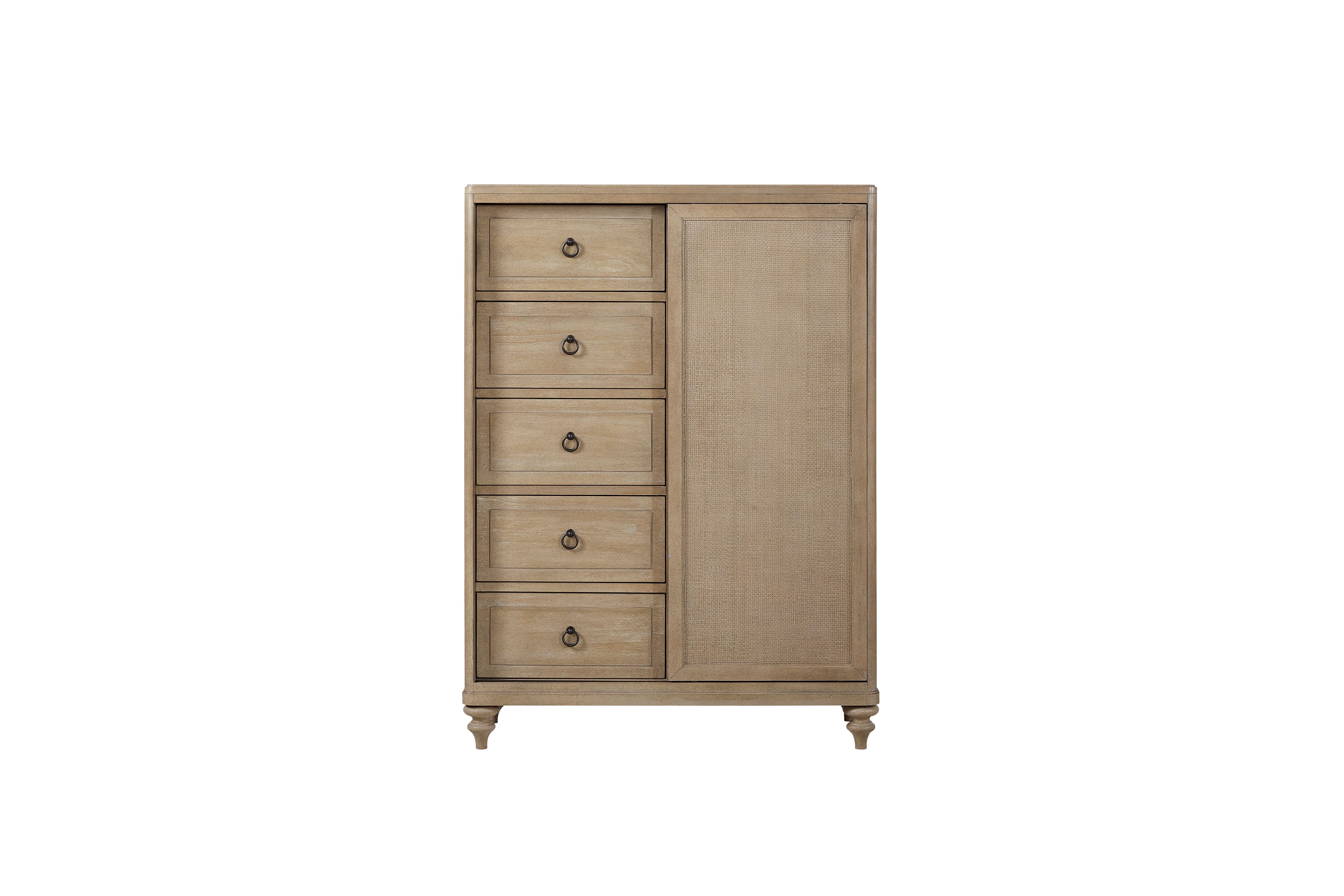 Anberlin 5-Drawer Door Chest