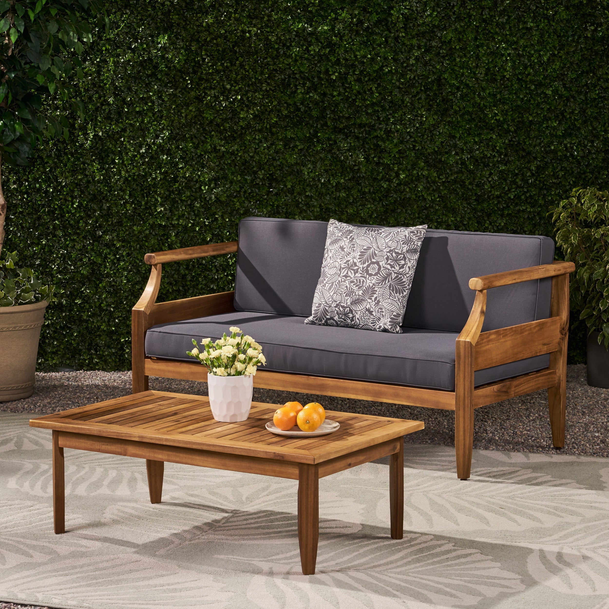 Aston 4 Piece Outdoor Patio Conversation Set