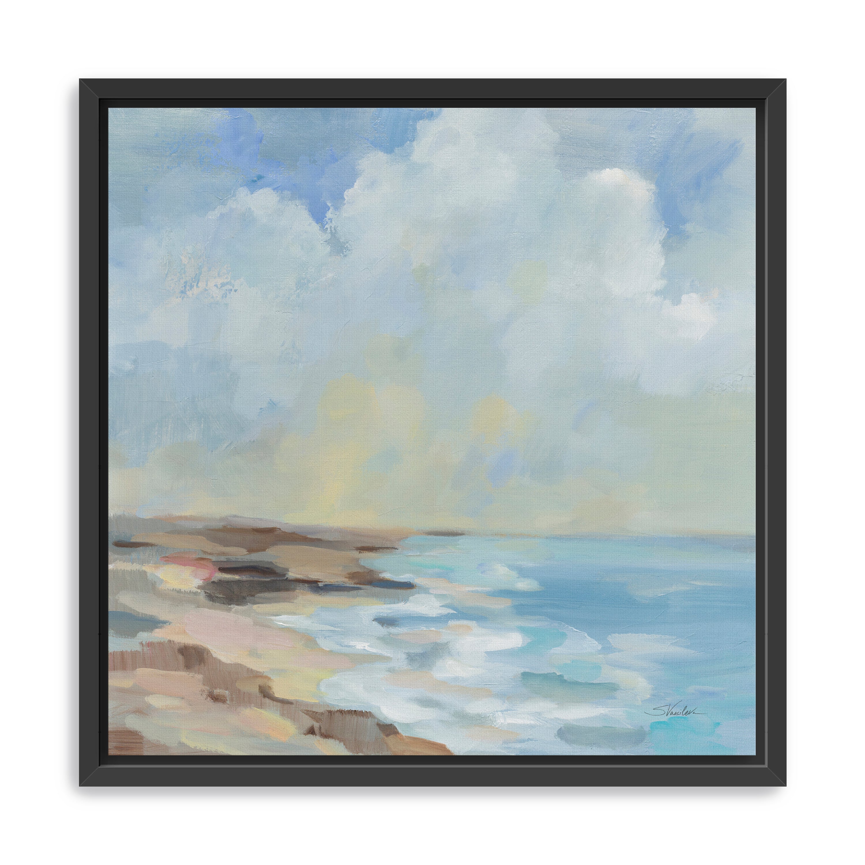 By the Beach Canvas Giclee