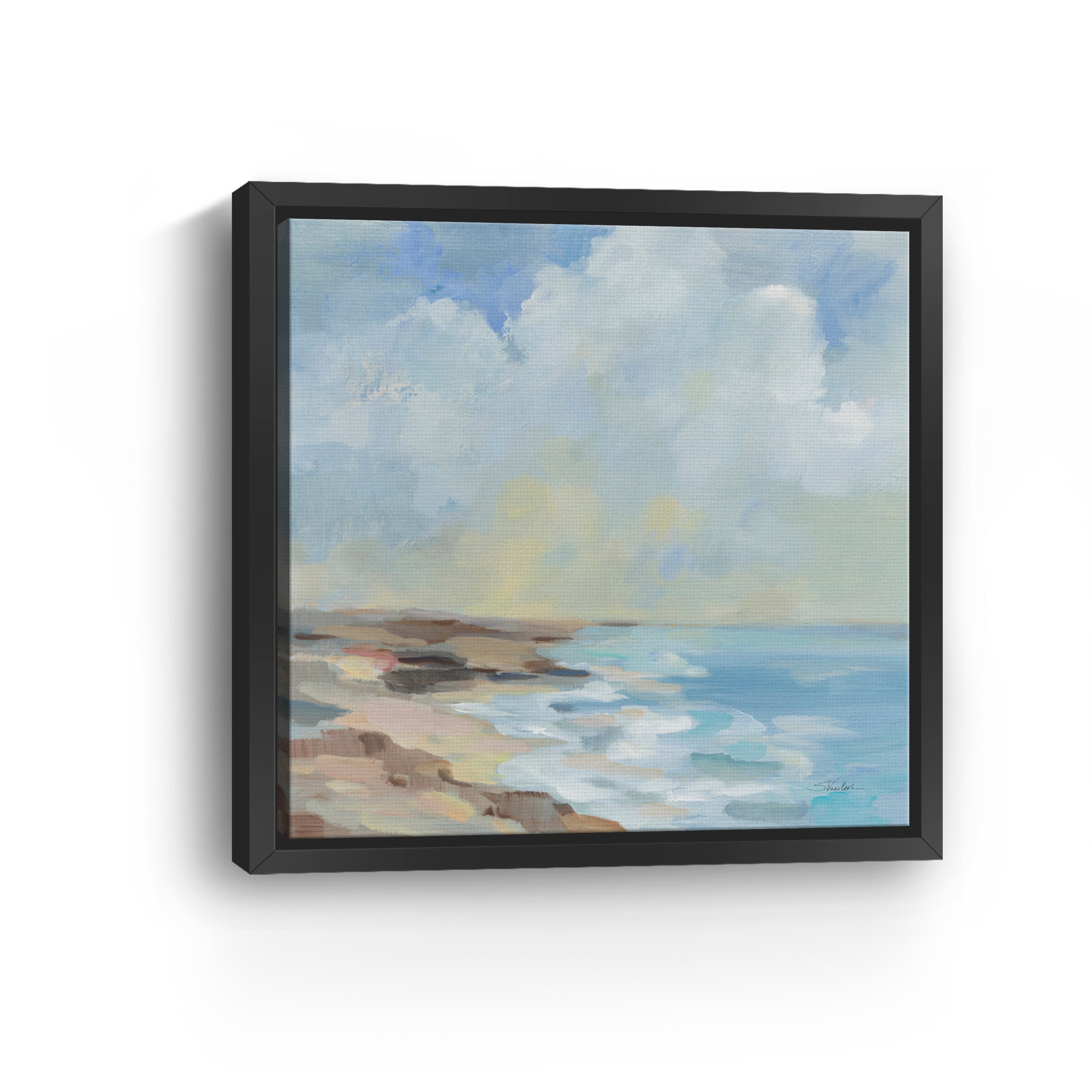 By the Beach Canvas Giclee