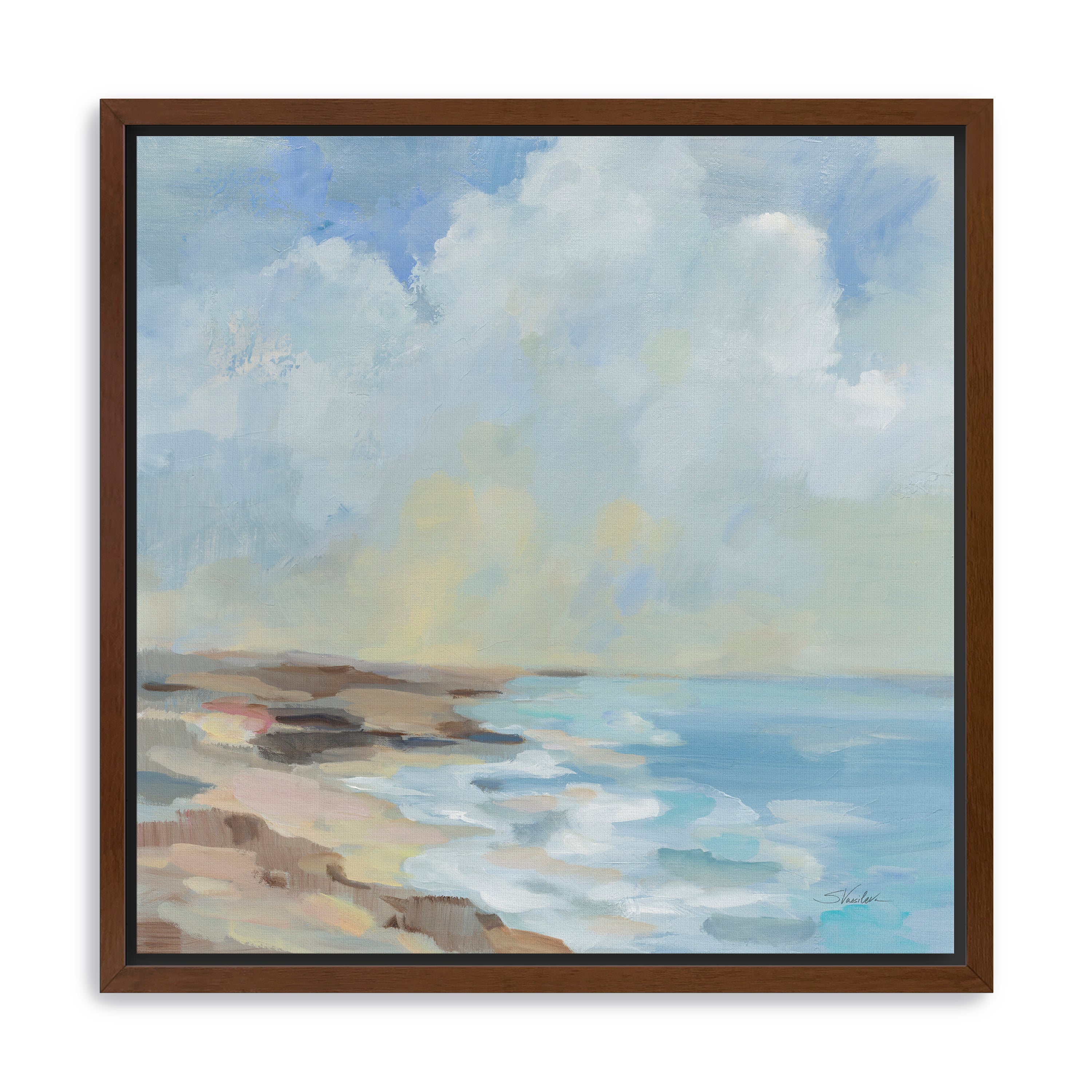 By the Beach Canvas Giclee