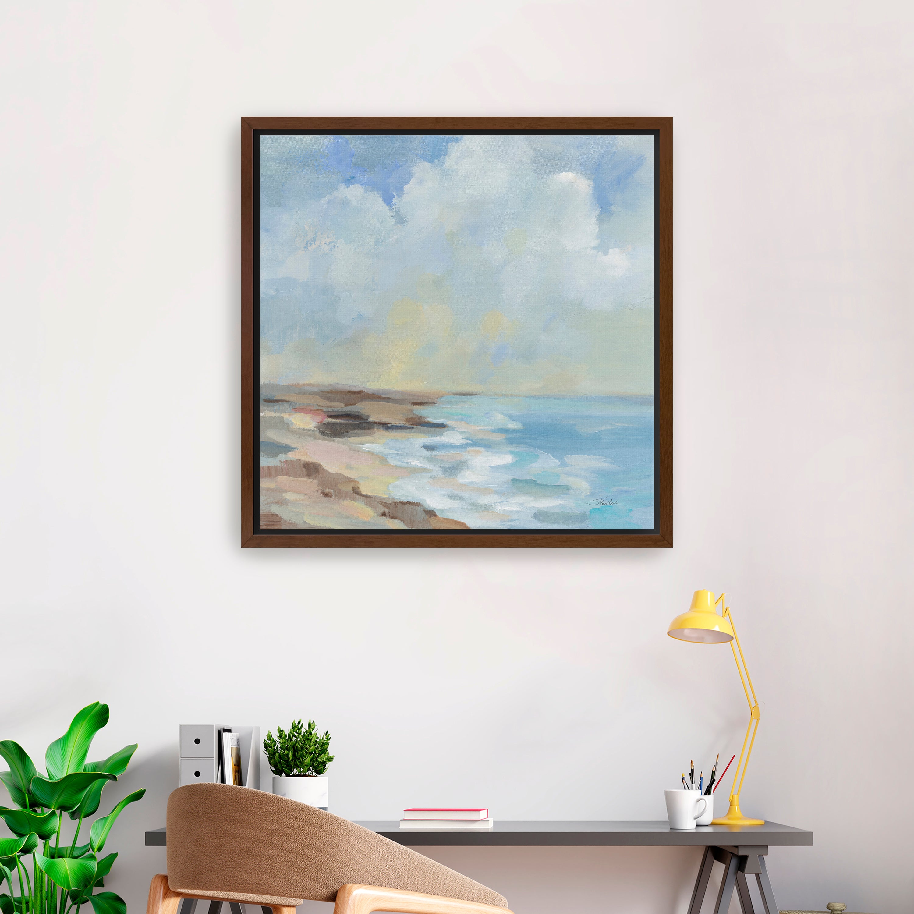 By the Beach Canvas Giclee