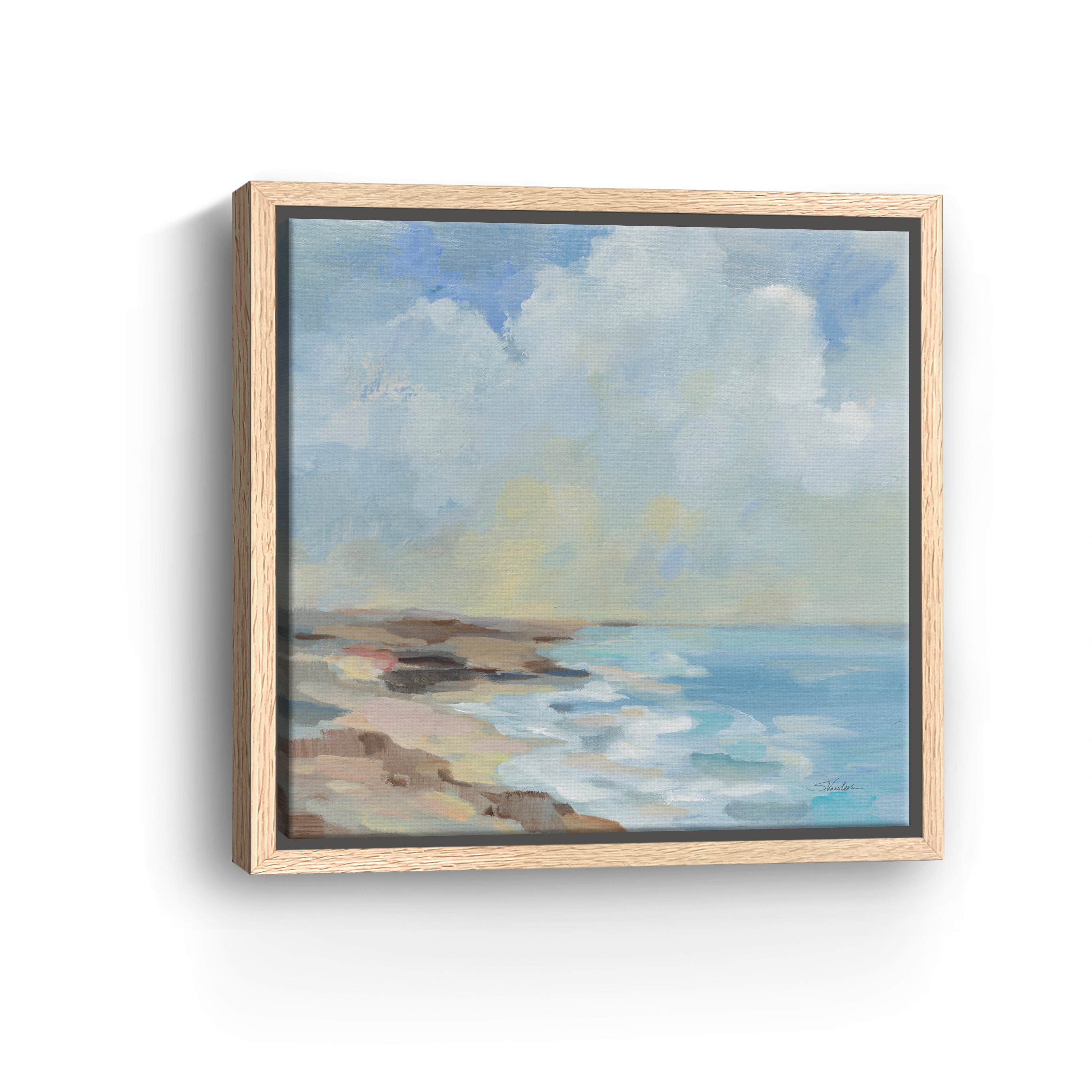 By the Beach Canvas Giclee