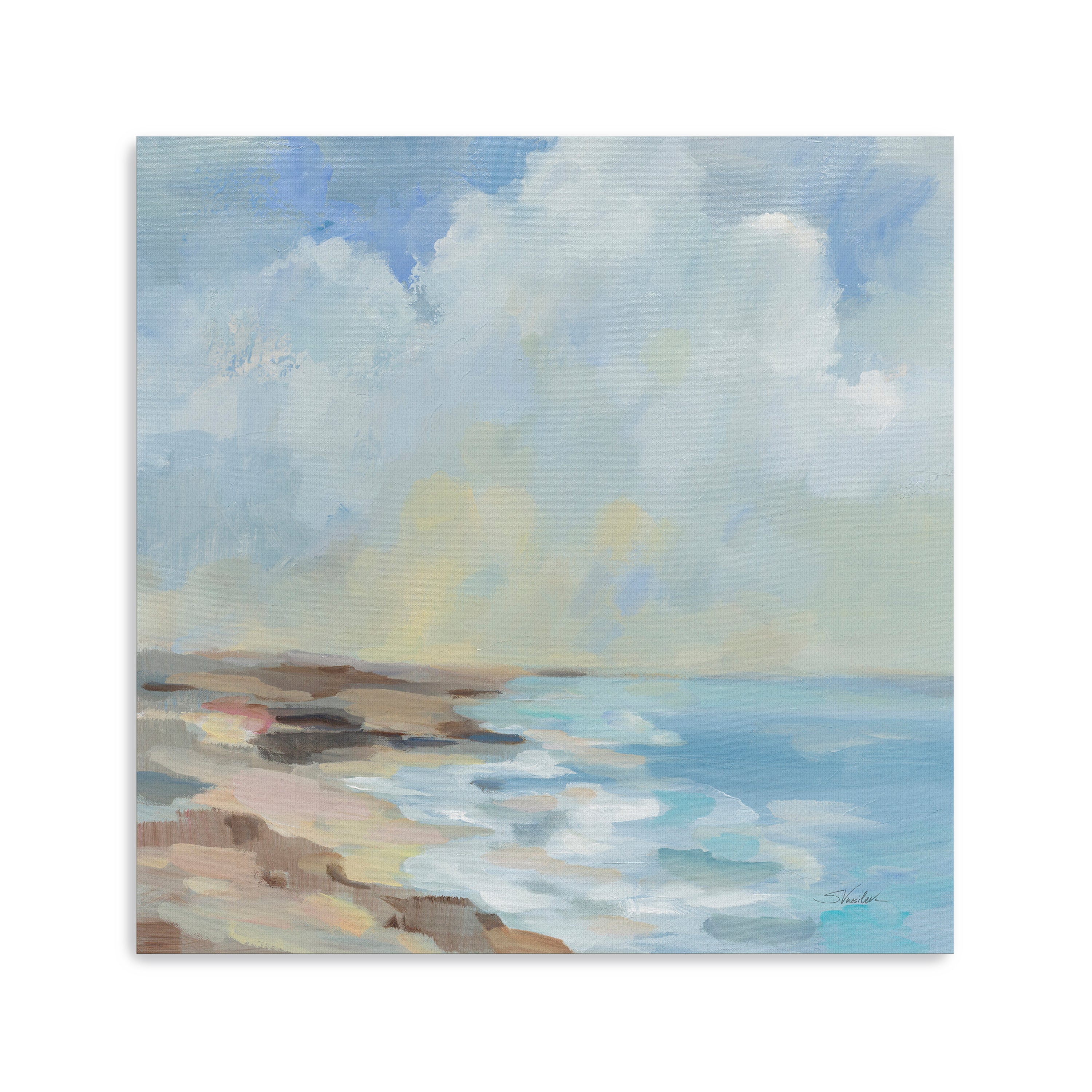 By the Beach Canvas Giclee
