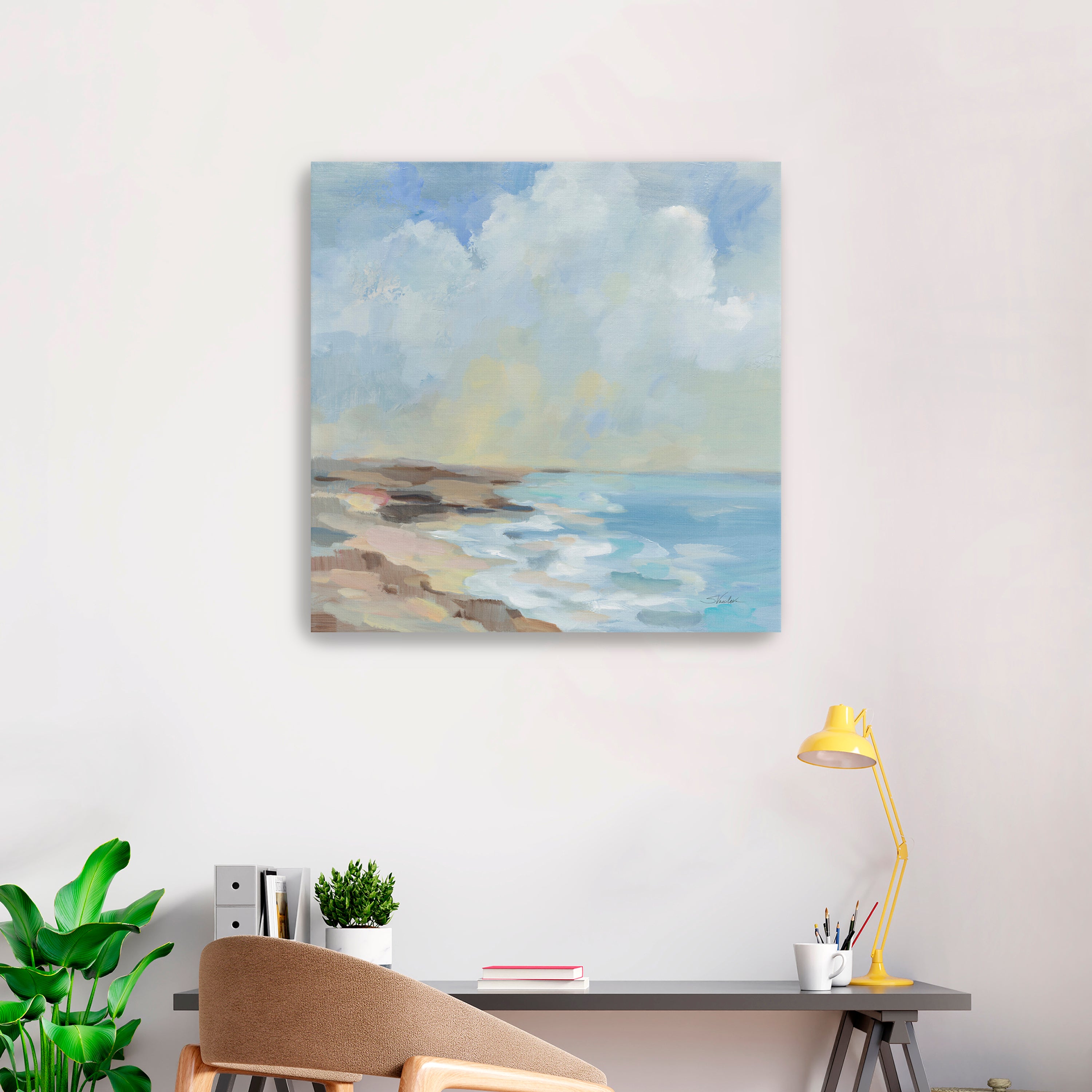 By the Beach Canvas Giclee