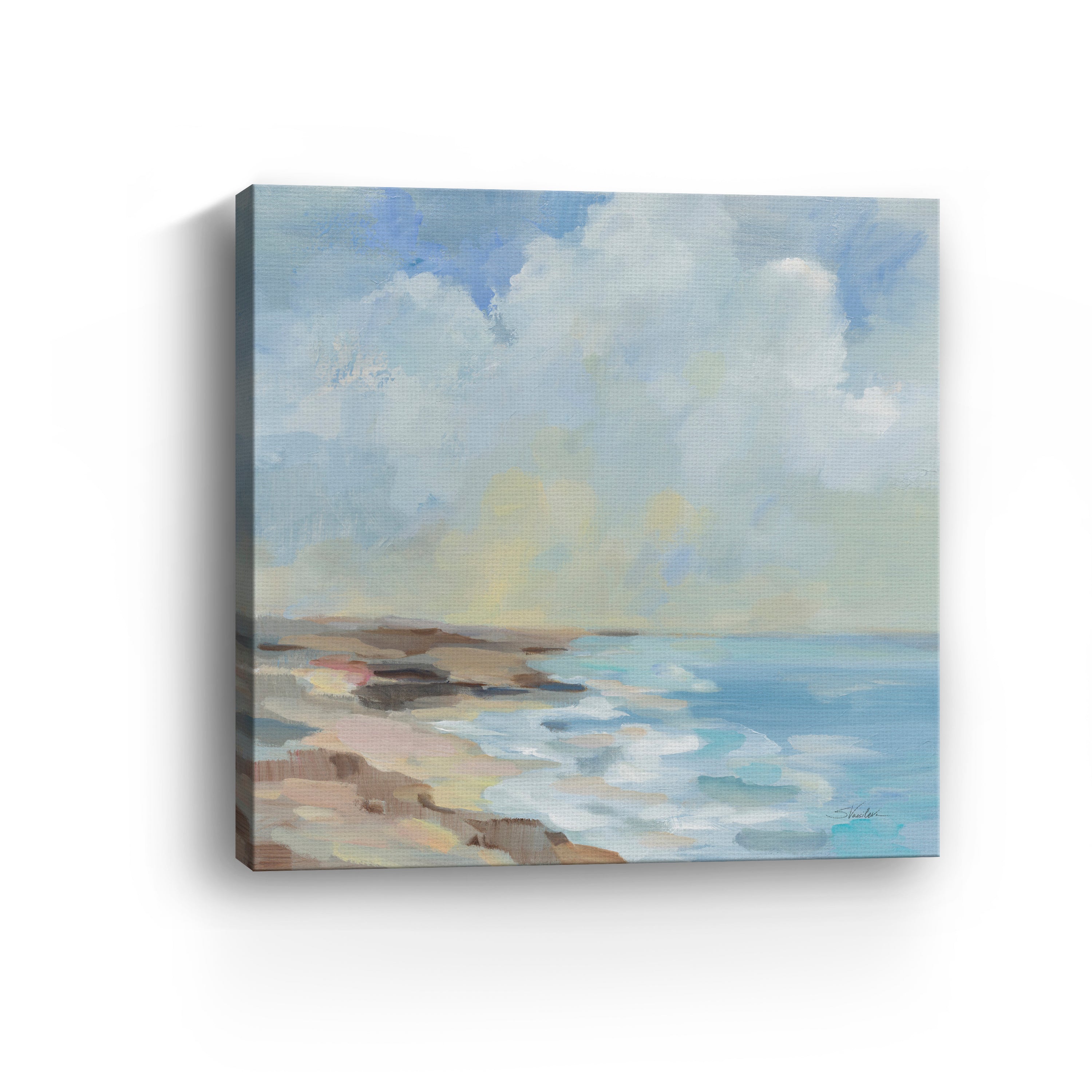 By the Beach Canvas Giclee