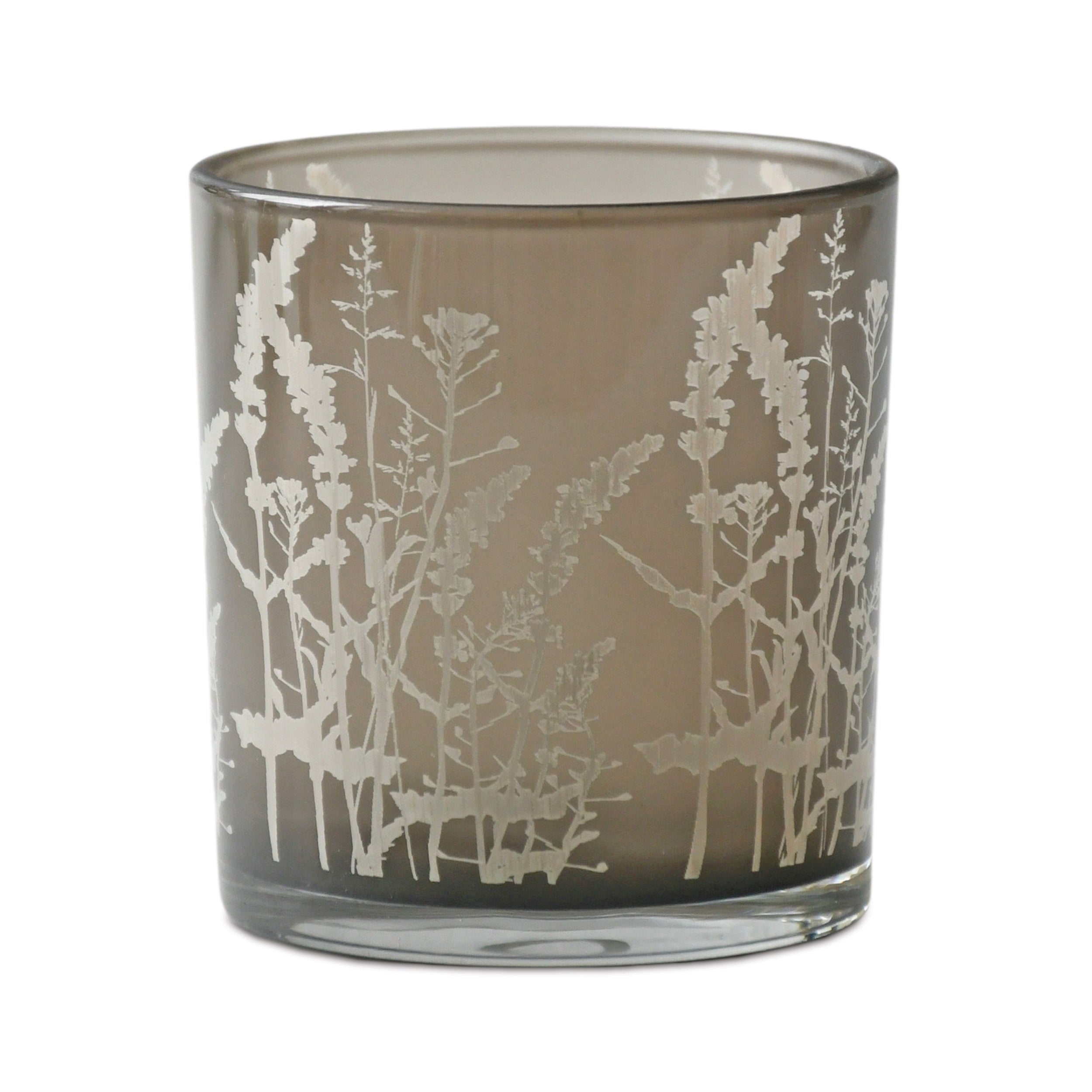 Wildflower Glass Candle Holder, Set of 3