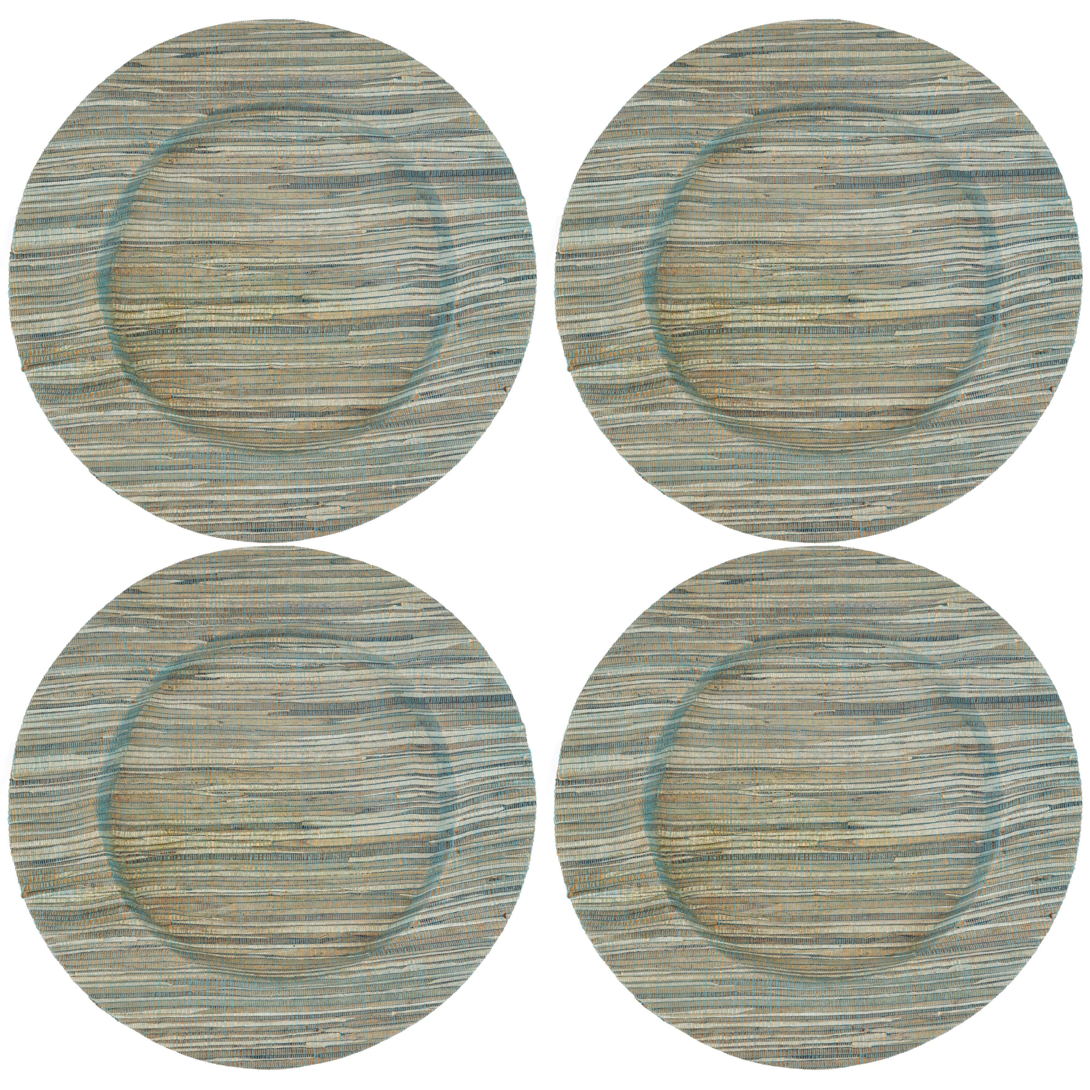 Water Hyacinth Charger, Set of 4